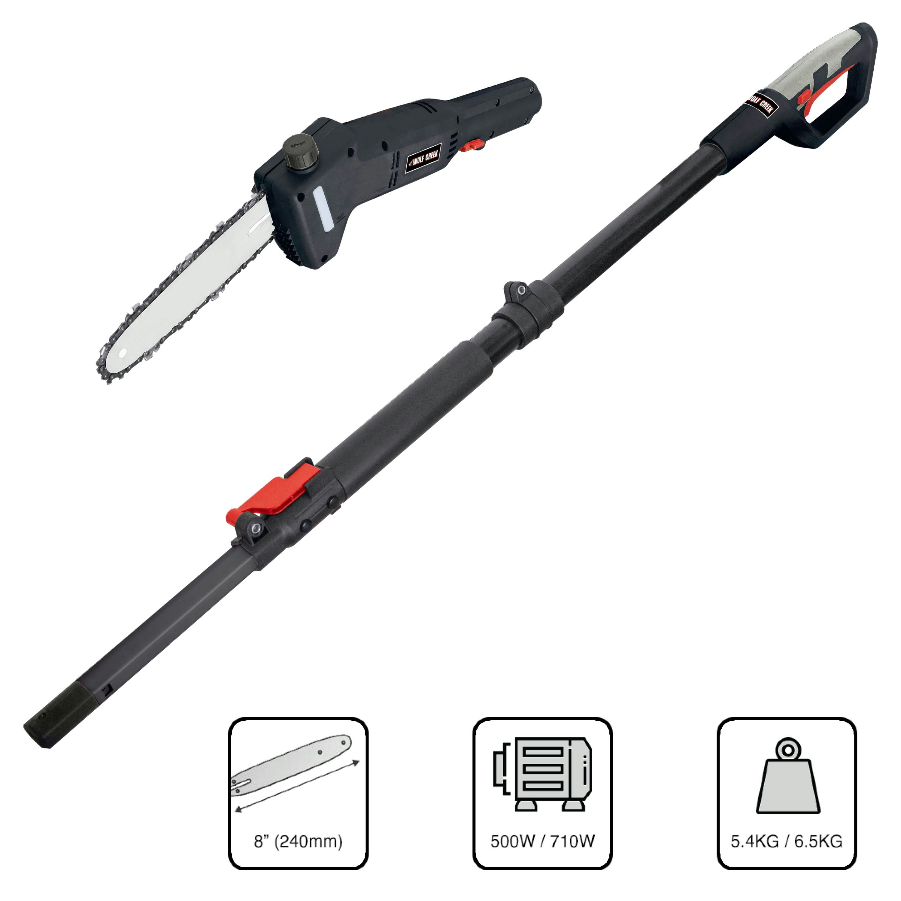 Rackhams Wolf Creek Pt750 Electric Long Reach Pole Saw