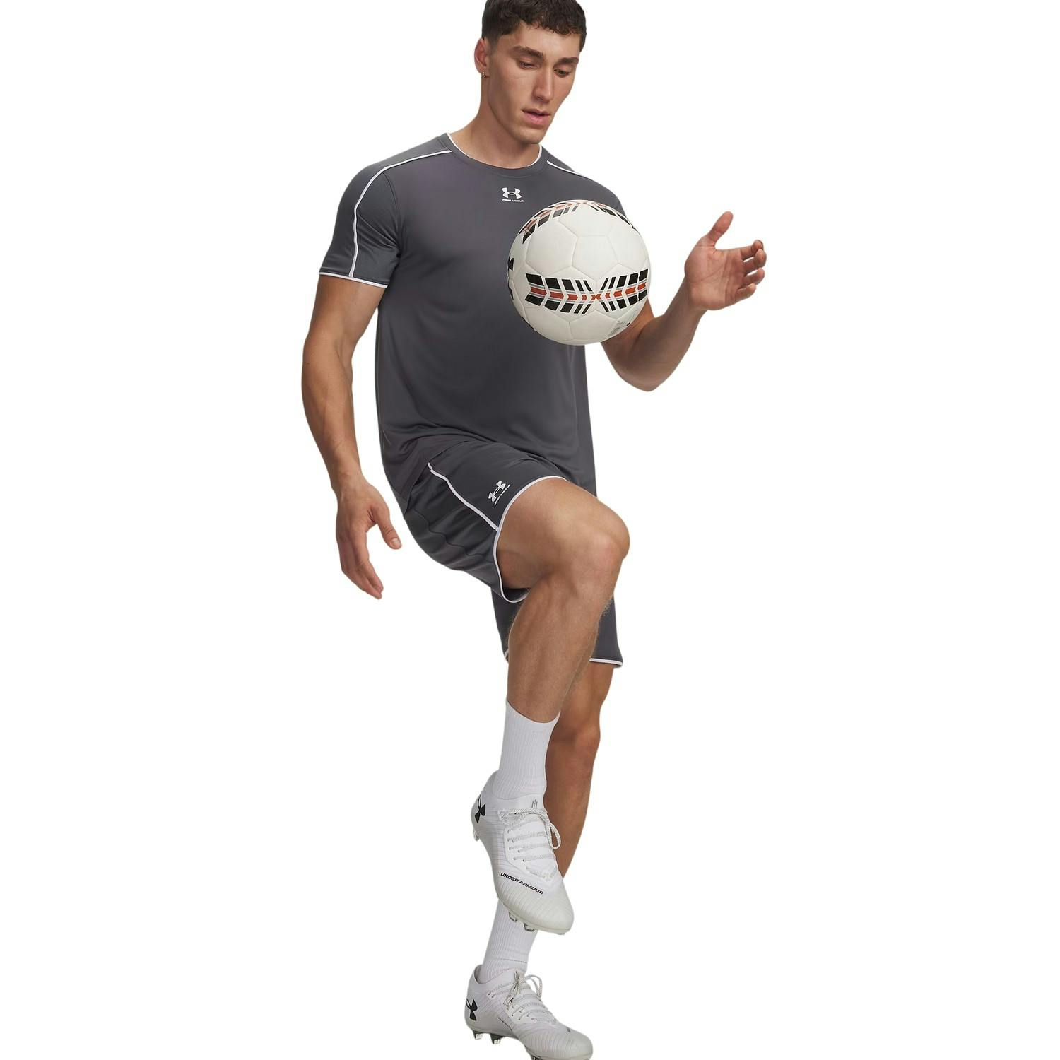 Under Armour Men's Challenger Training Performance Shorts - Castle Rock - Xl - Castle Rock - 100% Polyester