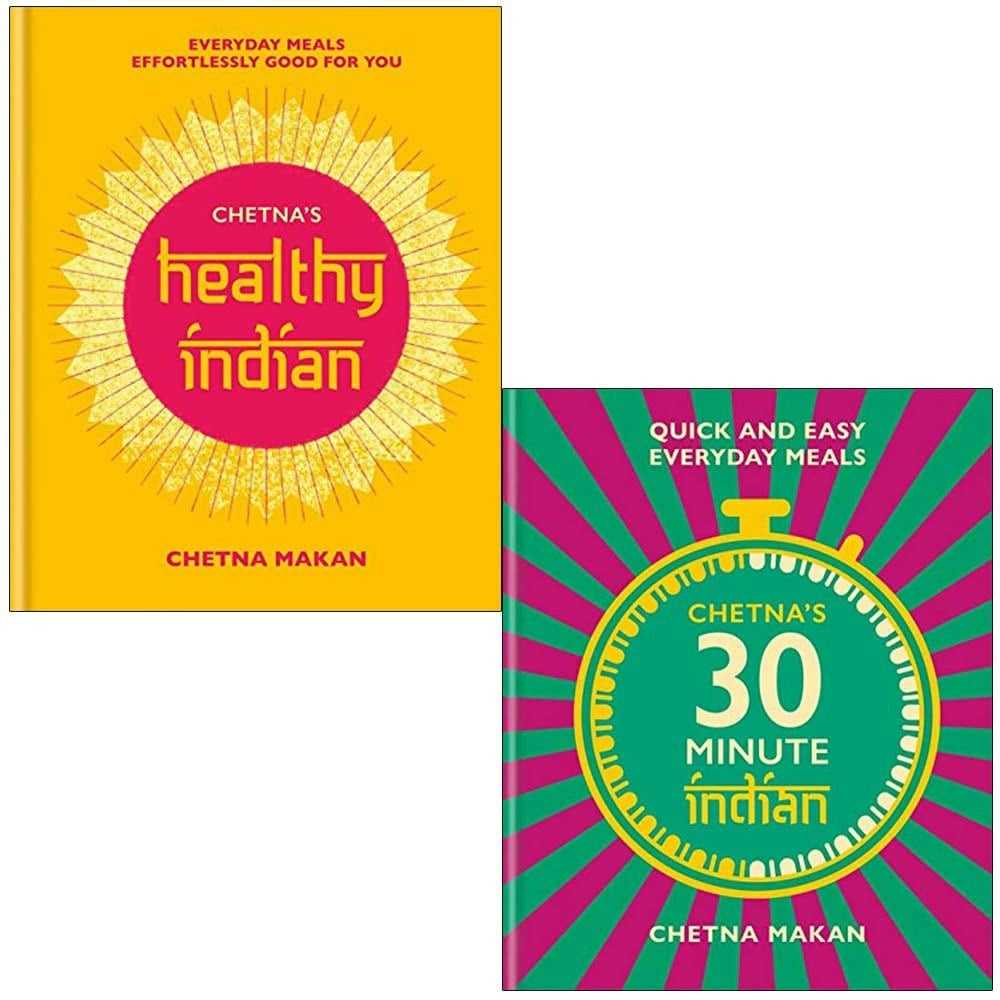 Mitchell Beazley Chetna Makan Collection 2 Books Set (Chetna's Healthy Indian, Chetna's 30-Minute Indian)