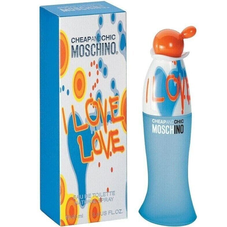 Moschino Women's Orange/Light Cheap & Chic I Love Love 100Ml Eau De Toilette Edt Spray For Her
