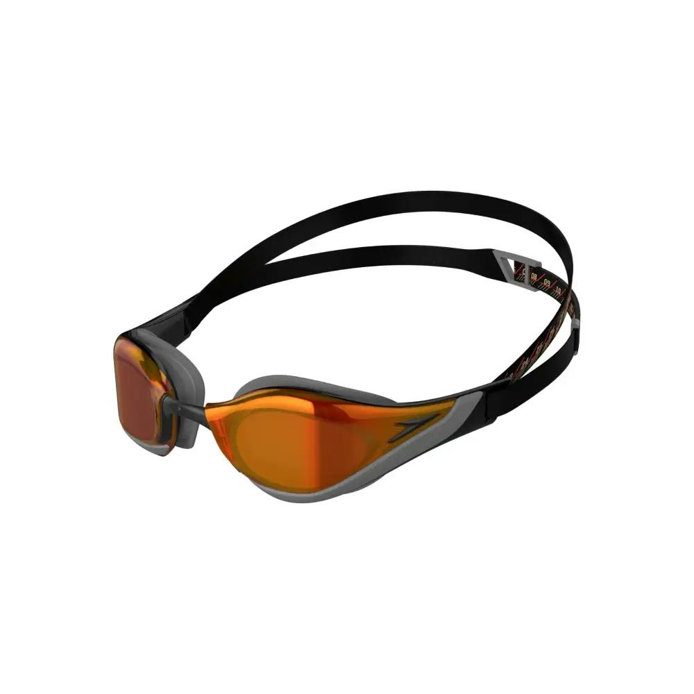 Speedo Black/Red Fastskin Pure Focus Mirror Goggle