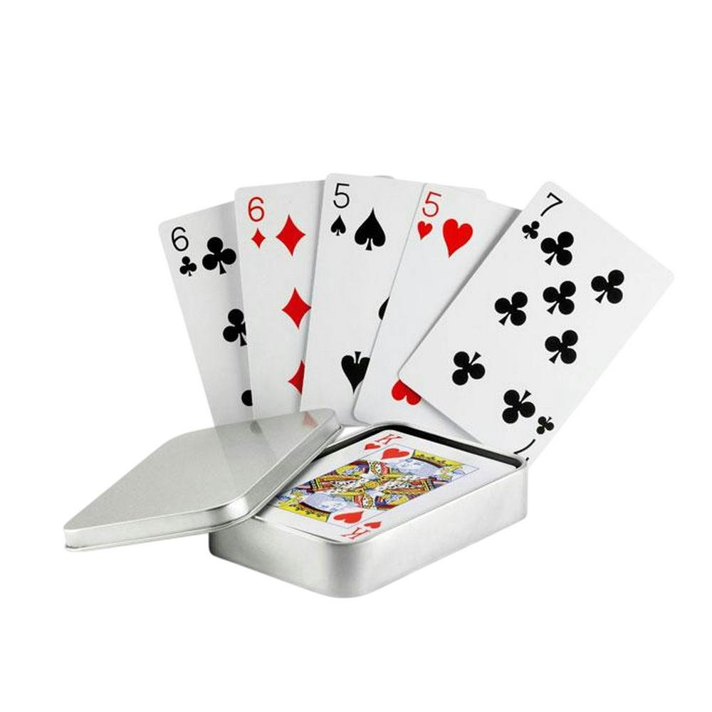 Midocean Silver Amigo Playing Card Deck - Matt - One Size - Matt