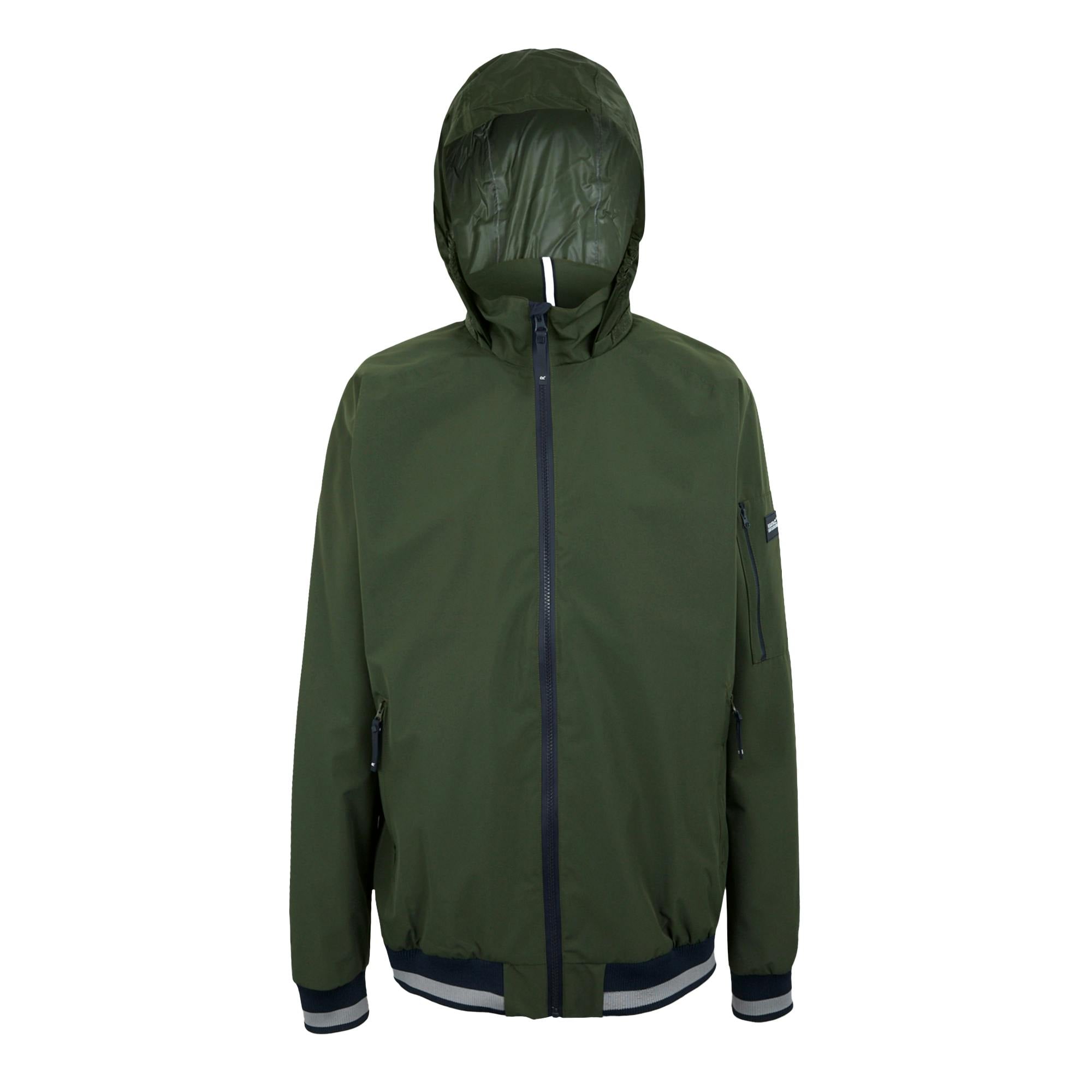 Regatta Men's Dark Shorebay Iii Waterproof Jacket - Khaki - Xxl - Khaki - 100% Polyester