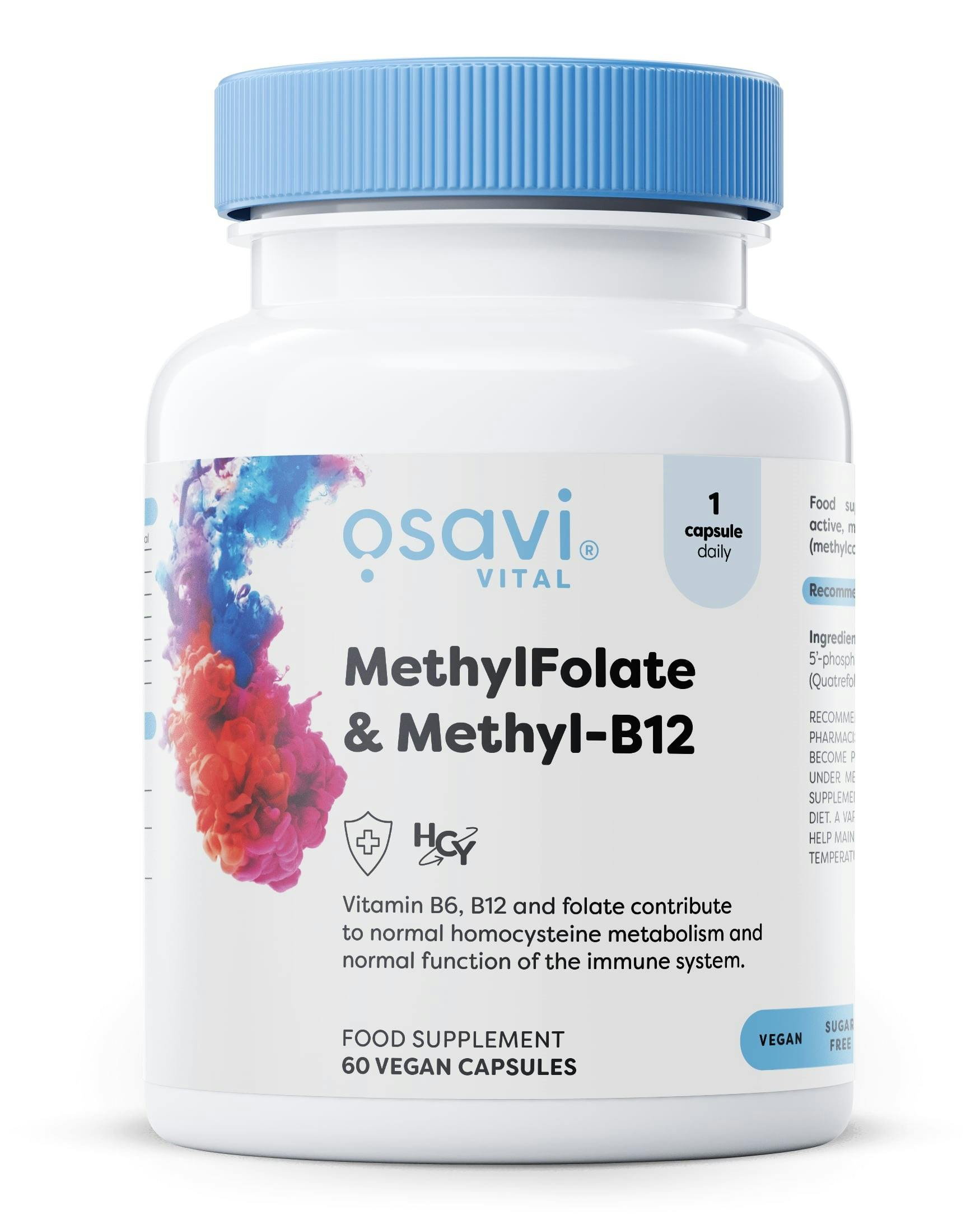 Osavi Methylfolate & Methyl-B12 - 60 Vegan Caps - Image 6