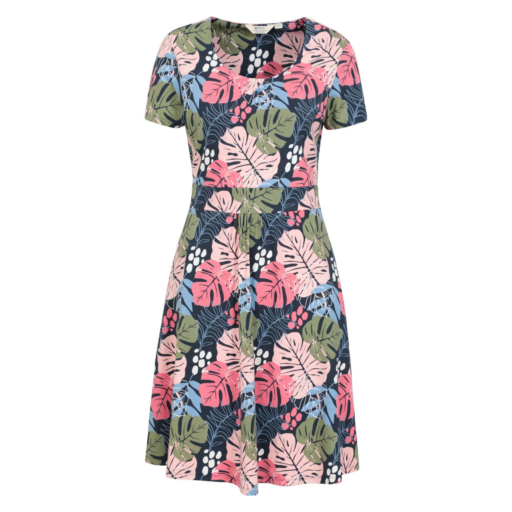 Mountain Warehouse Women's Dark/Blue Orchid Uv Protection Dress - 14 Uk - 95% Cotton/5% Elastane