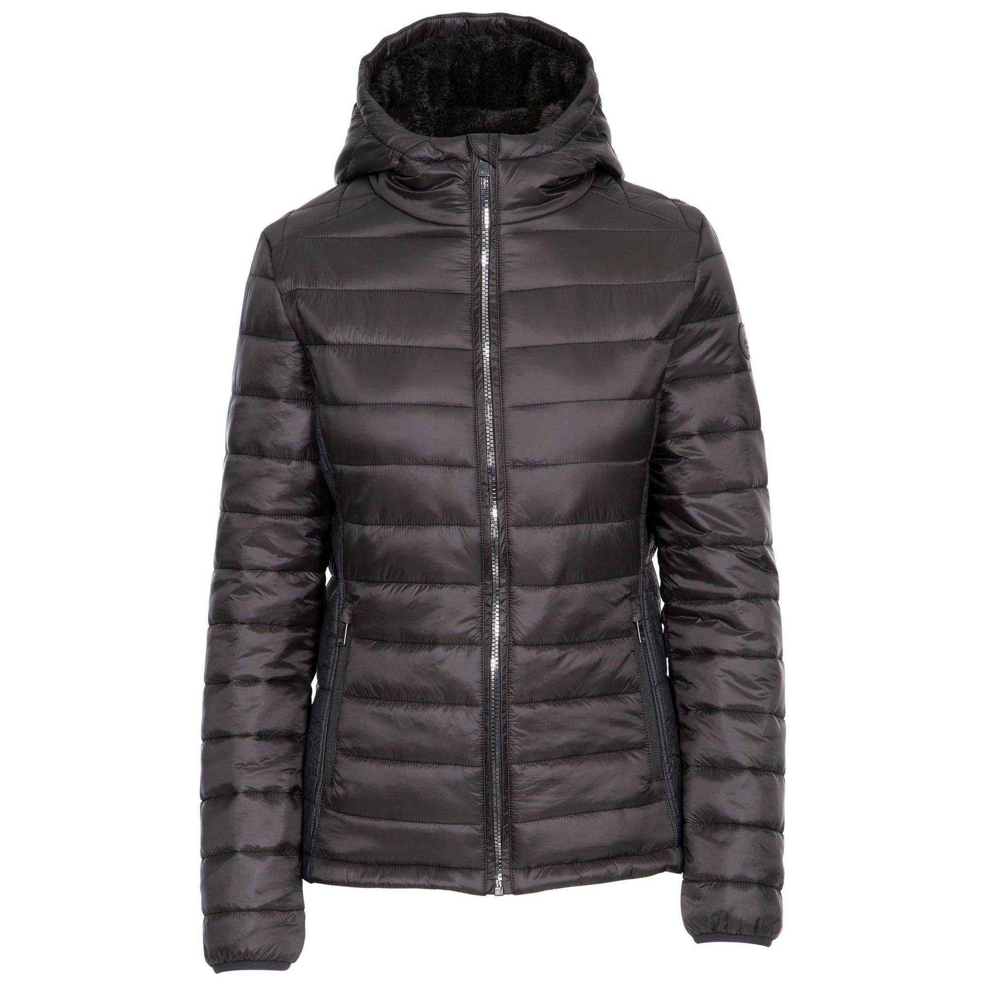 Trespass Women's Black Valerie Padded Jacket - M - 100% Polyester