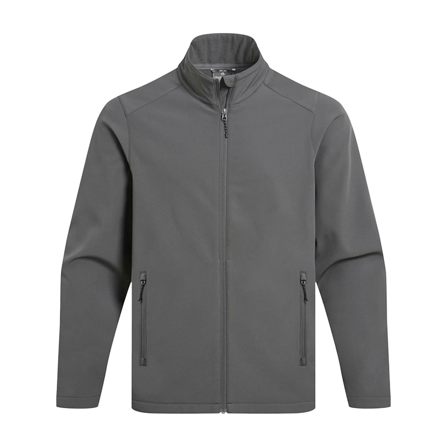 Craghoppers Men's Grey Basecamp Ii Softshell Jacket - Carbon - Xl - Carbon - 100% Mixed