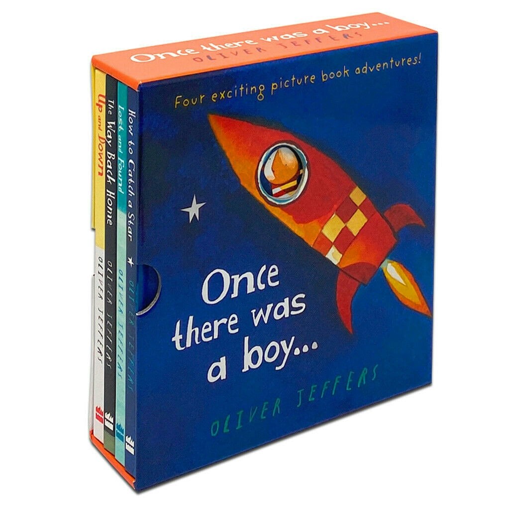 Oliver Jeffers Unisex Multicolor Once There Was Boy Hb+ : Boxed Set Multiple-Component Retail - Image 10