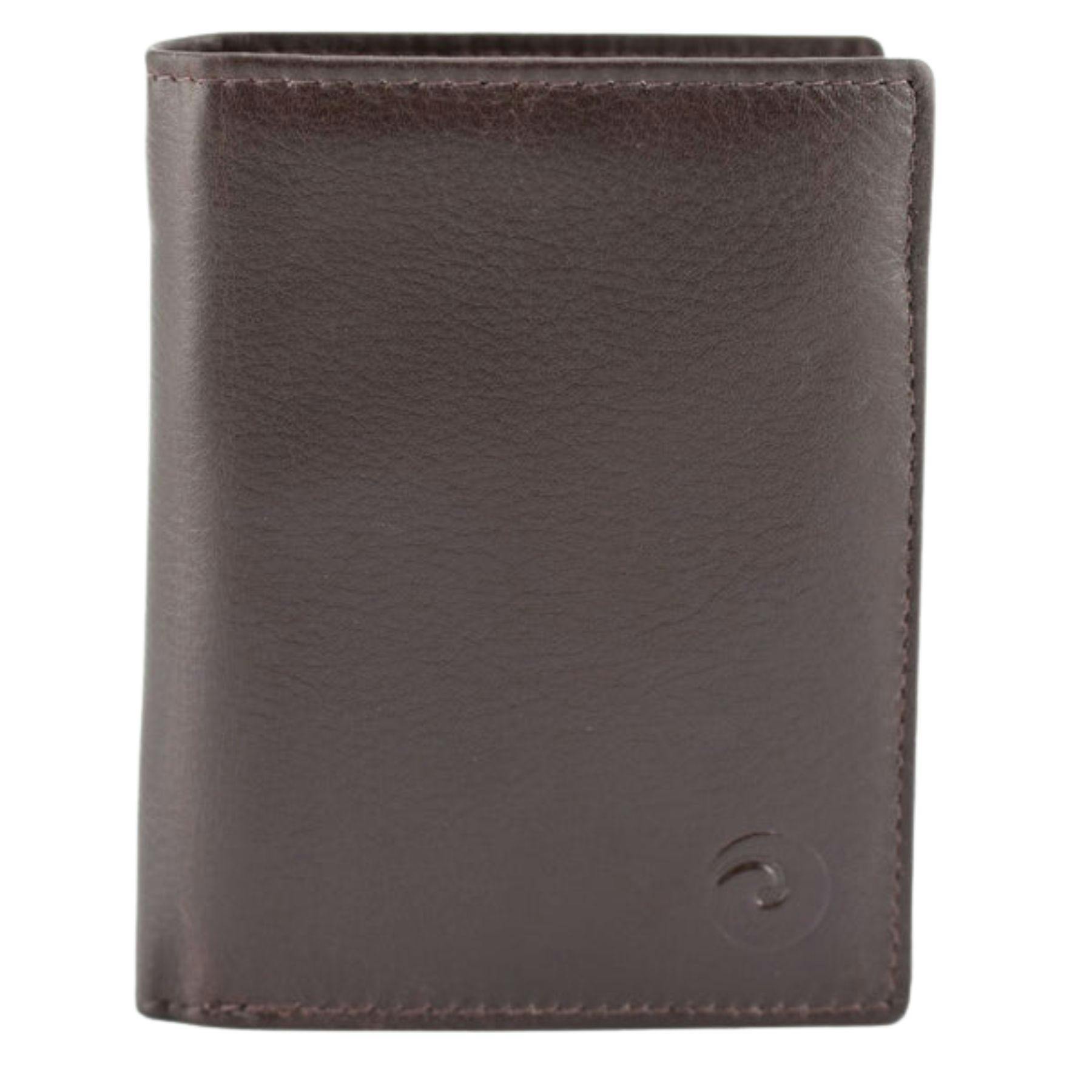 Mala Leather Men's Brown Origin Genuine Leather Rfid Wallet