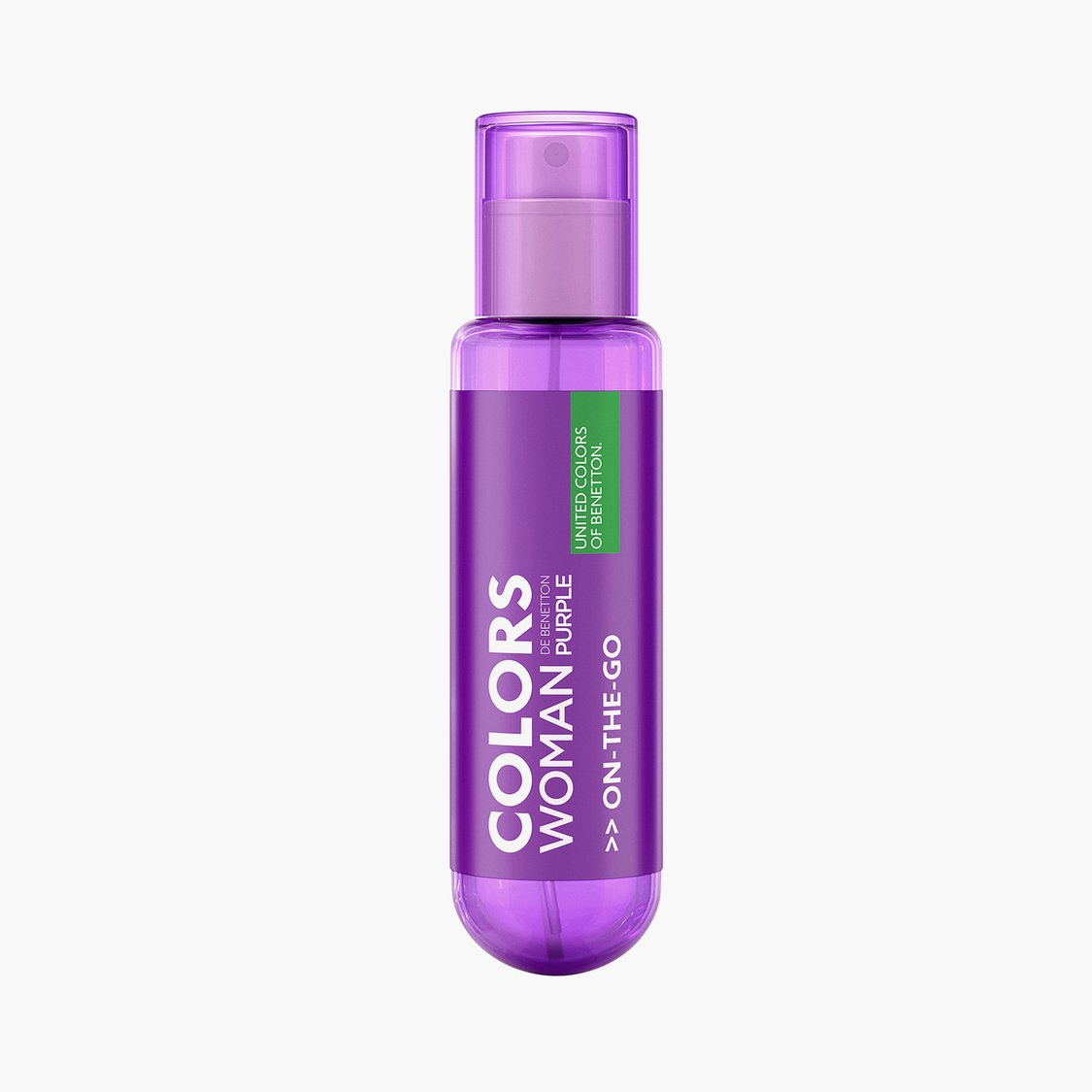 Benetton Women's Purple On The Go On The Go Woman Eau De Toilette 30Ml