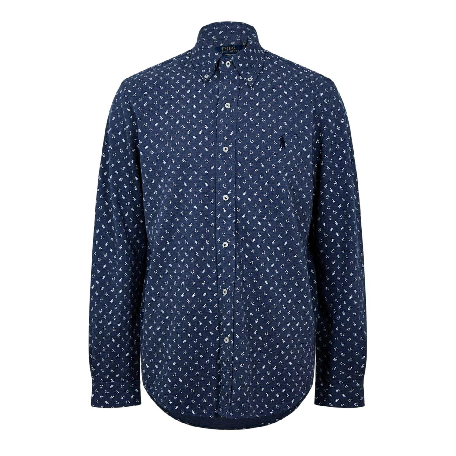 Ralph Lauren Men's Premium Cotton Button-Down Shirt - Paisley - Xl - Paisley - 100% Cotton