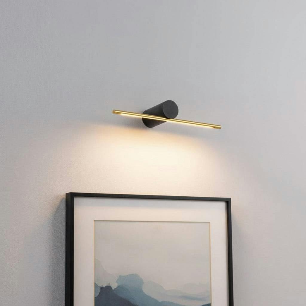 Ultra Beam Lighting Black/Gold/Light 6 Watt And 500Mm Wide Small Picture