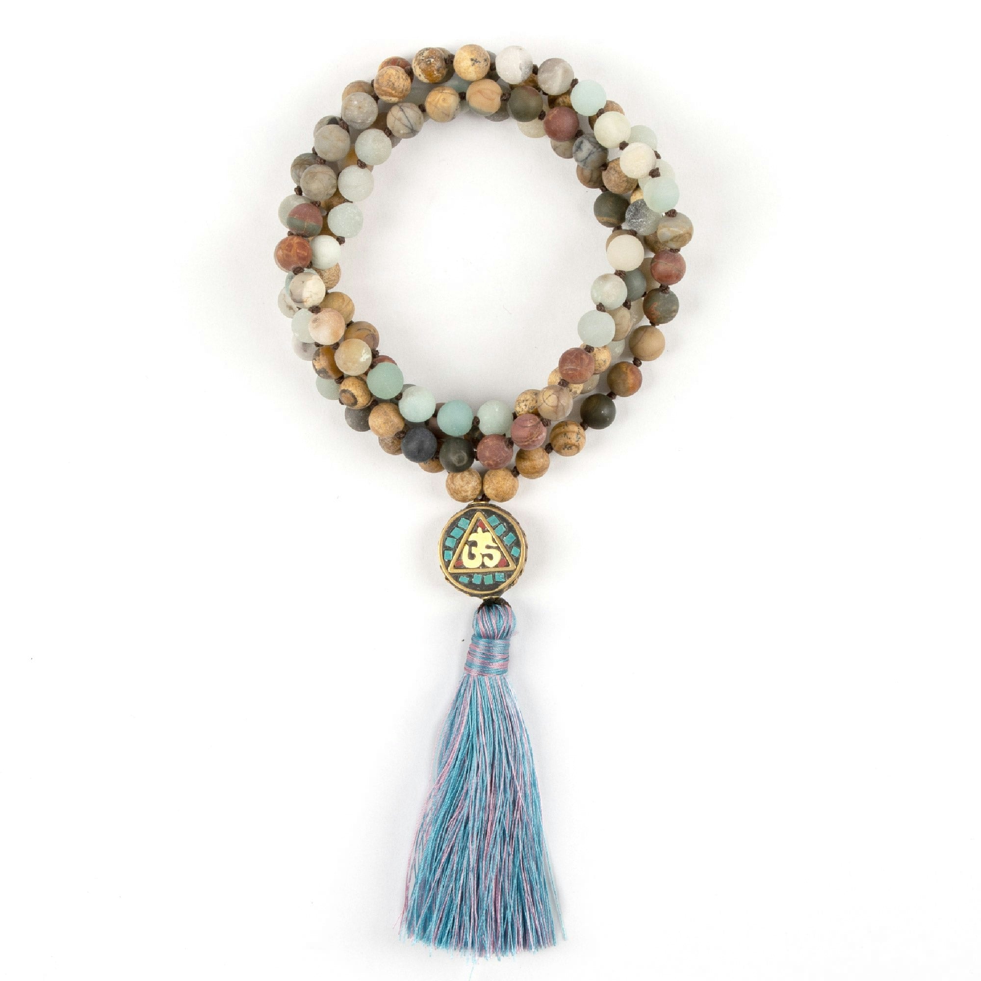 Myga Connection Mala Beaded Necklace