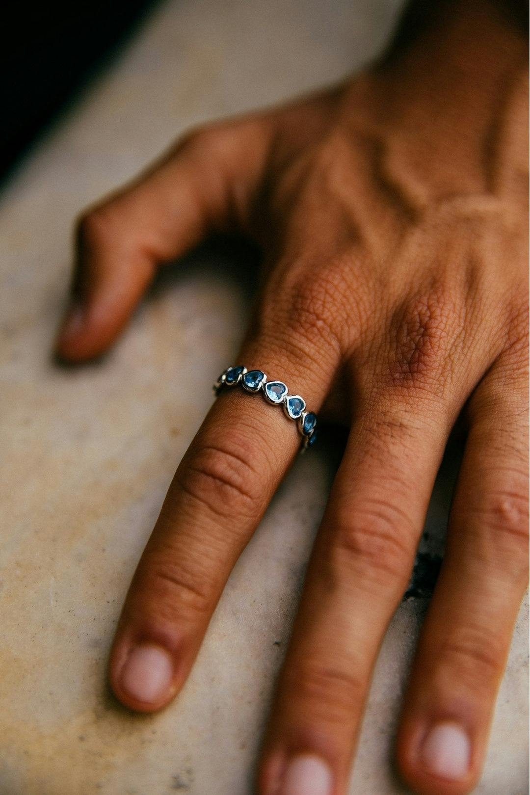 Svnx Unisex Silver The 'Atlas' Ring In | Size: Q - Image 4