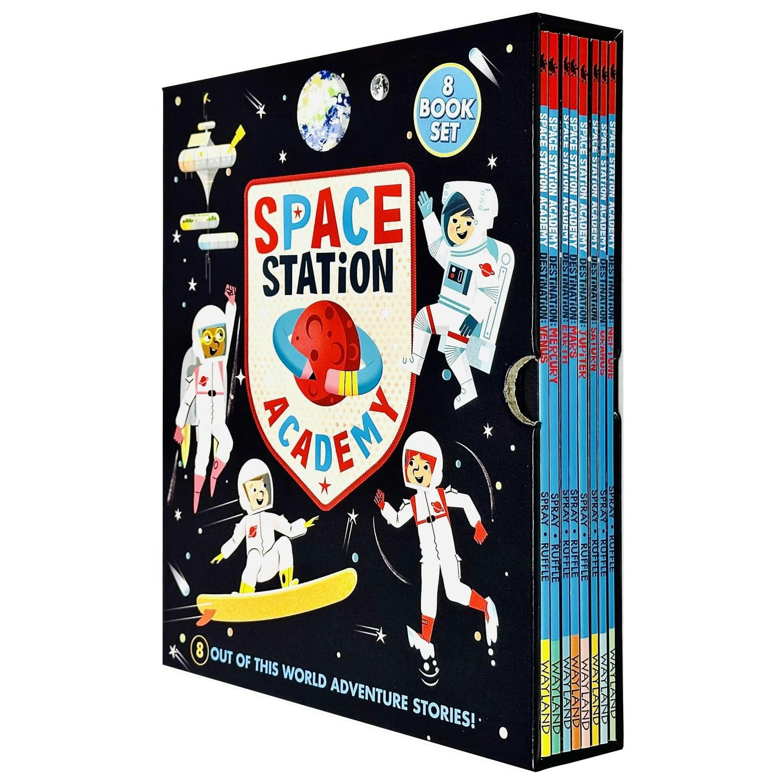 B&Q - Space Station Academy Series Collection 8 Books Set By Sally Spray (Destination VenusMercuryEarthMarsJupiterSaturnUran - Image 7