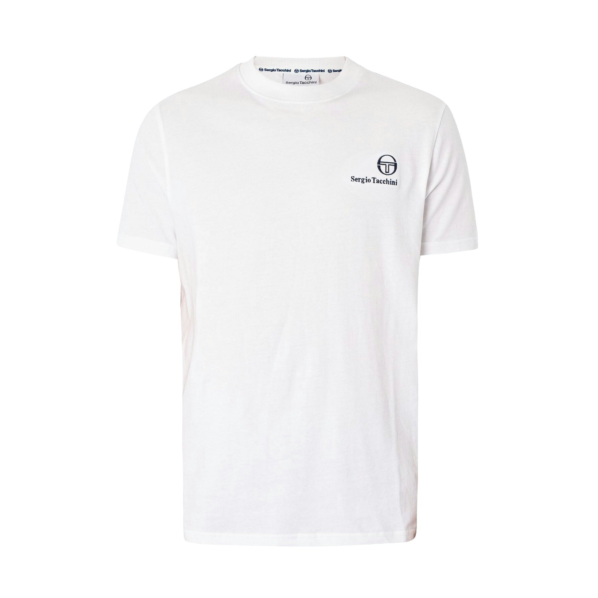 Sergio Tacchini White Felton T-Shirt - Xxl
