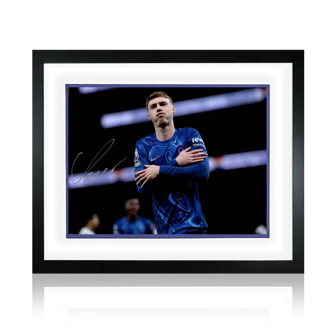 The Fan Cave Cole Palmer Signed Image Deluxe Mount Frame