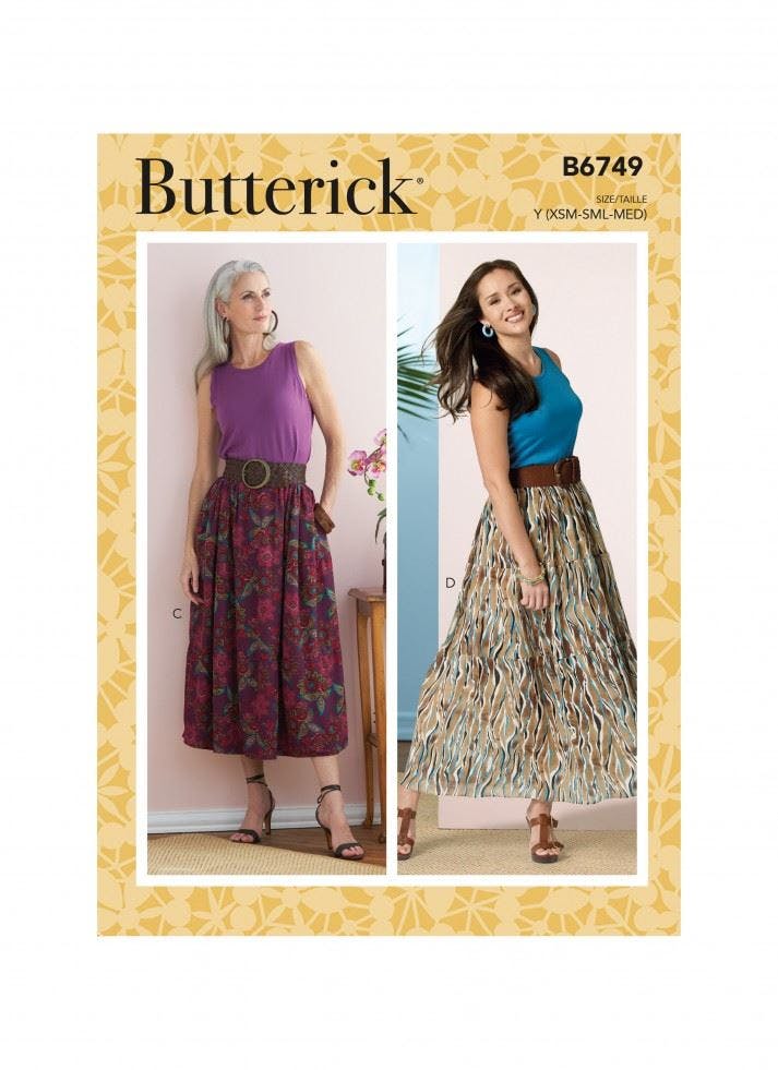 Butterick Women's Sewing Pattern 6749, Shirts For Y (Xs-S-M) - Easy - Zz (L-Xl-Xxl)
