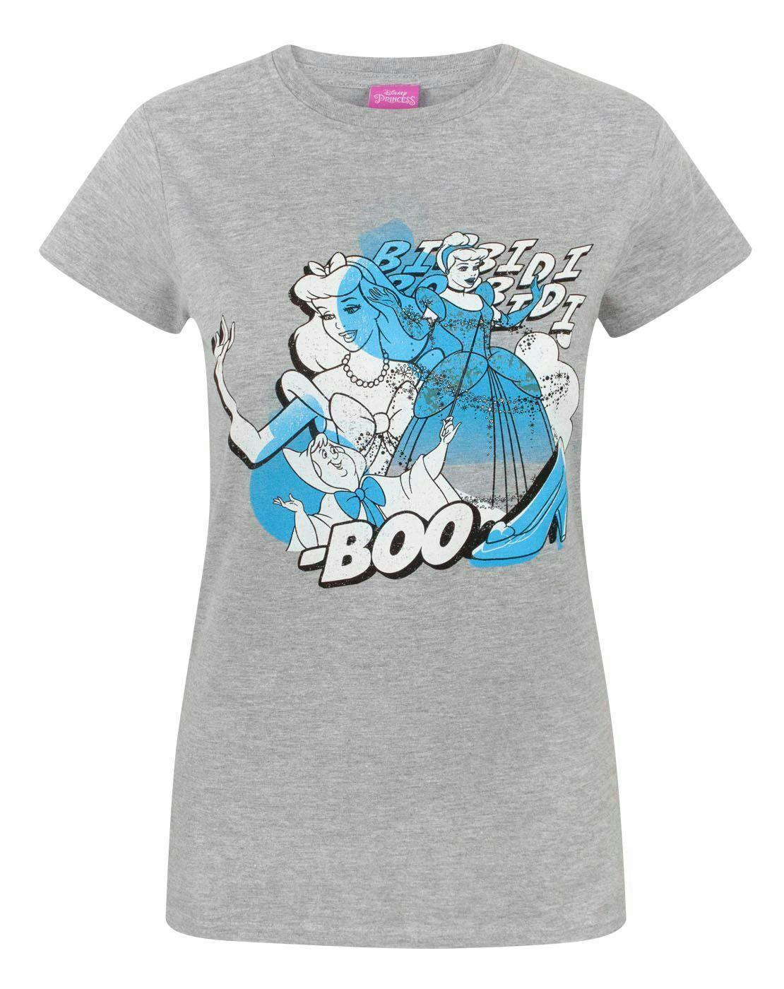 Vanilla Underground Women's Grey Disney Disney Princess Short Sleeved T-Shirt - Medium