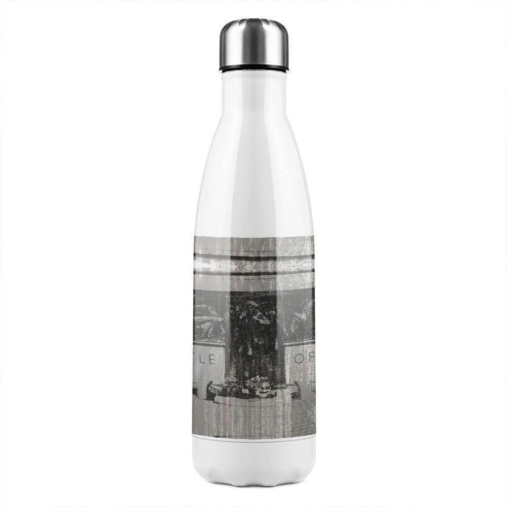 Benjamin Tate Design Men's Battle Of Britain Marching Stainless Steel Bottle