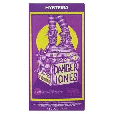 Danger Jones Hysteria Semi-Permanent Hair Colour 118Ml