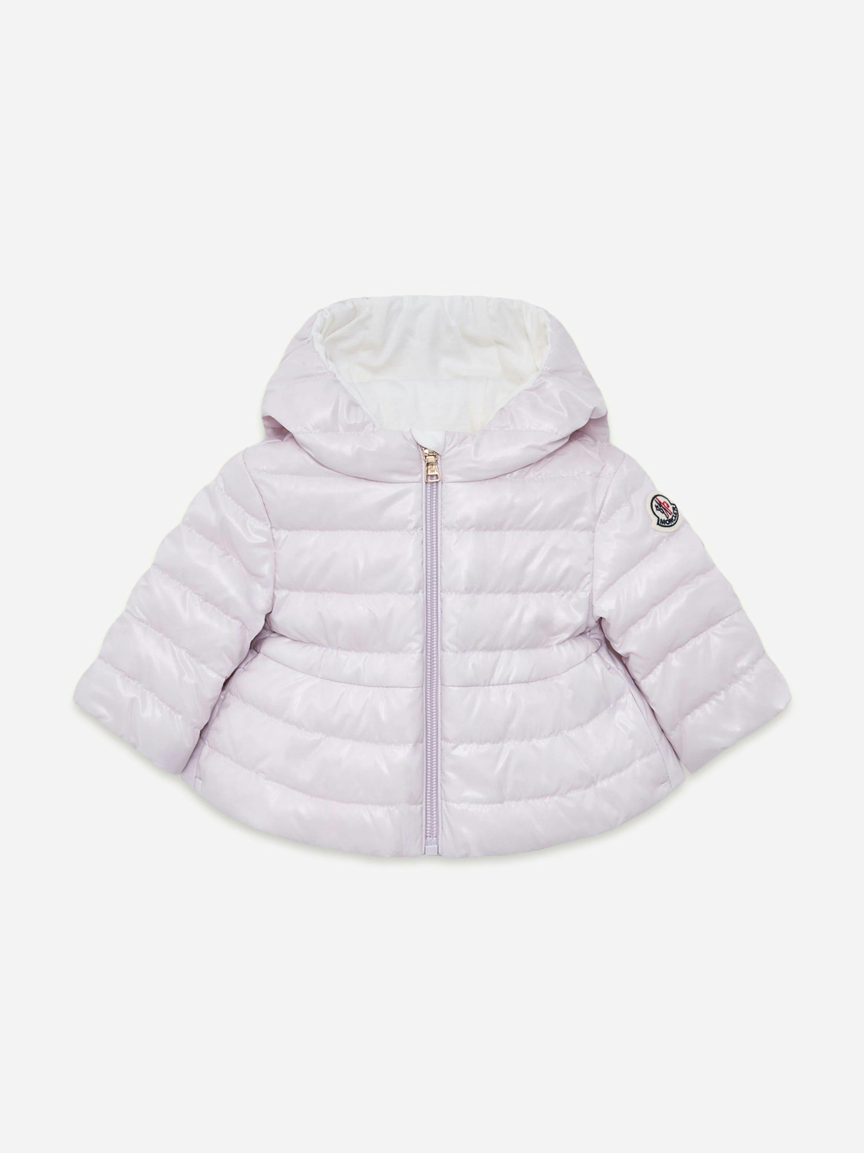 Moncler Enfant Women's Purple Baby Girls Down Padded Pinar Jacket In - 9 - 12 Mths