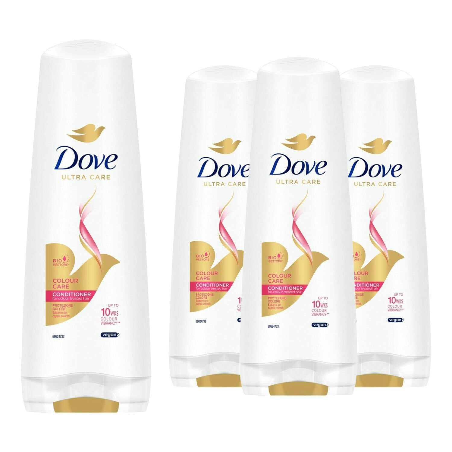 Dove Ultra Care Conditioner - Colour Care 4X350 Ml Bio Restore Technology