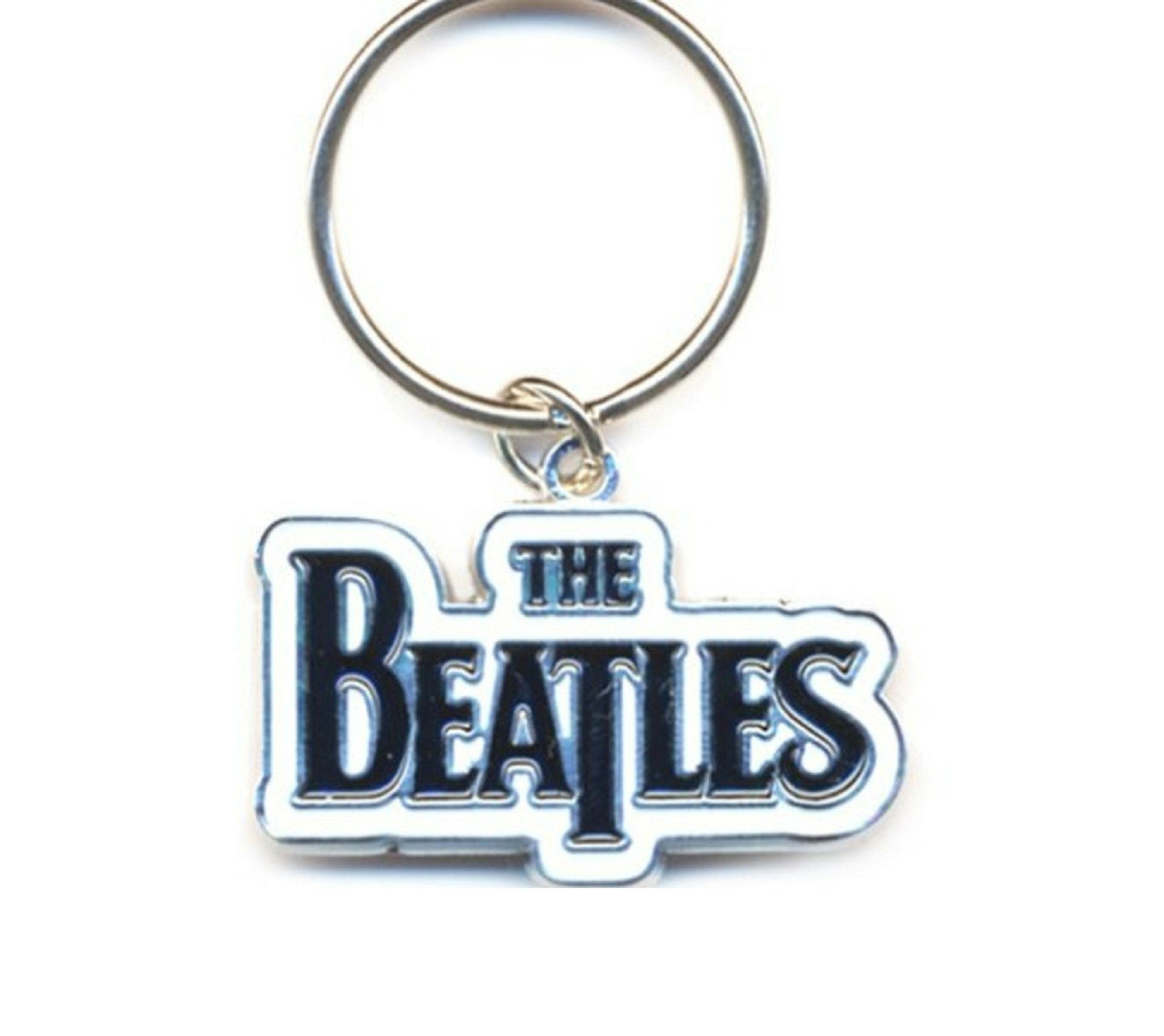 Paradiso Clothing The Beatles Keyring Drop T Band Logo Keychain