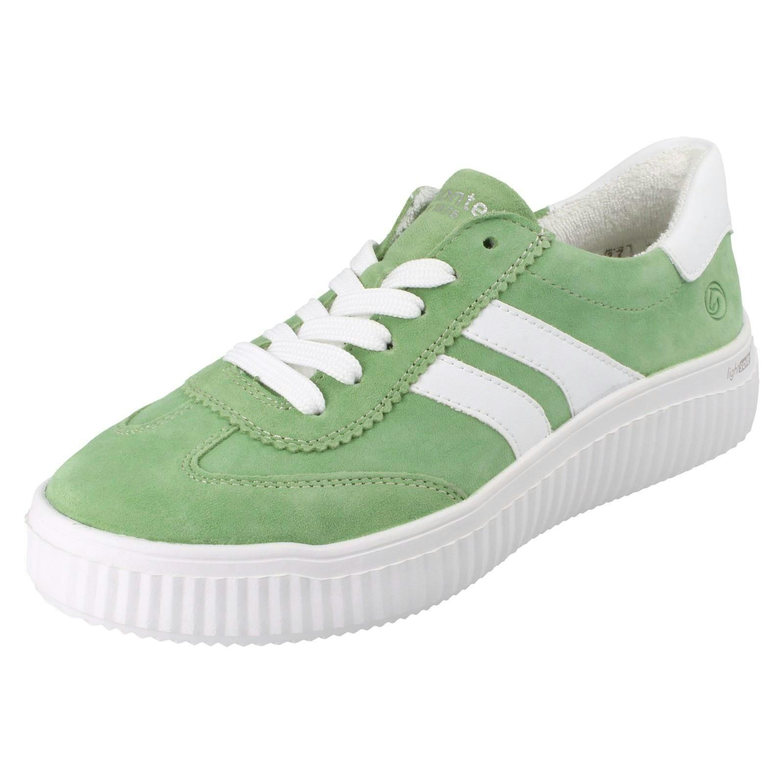 Remonte Women's Green Casual Trainers D3e00 - Combination - Uk 6.5
