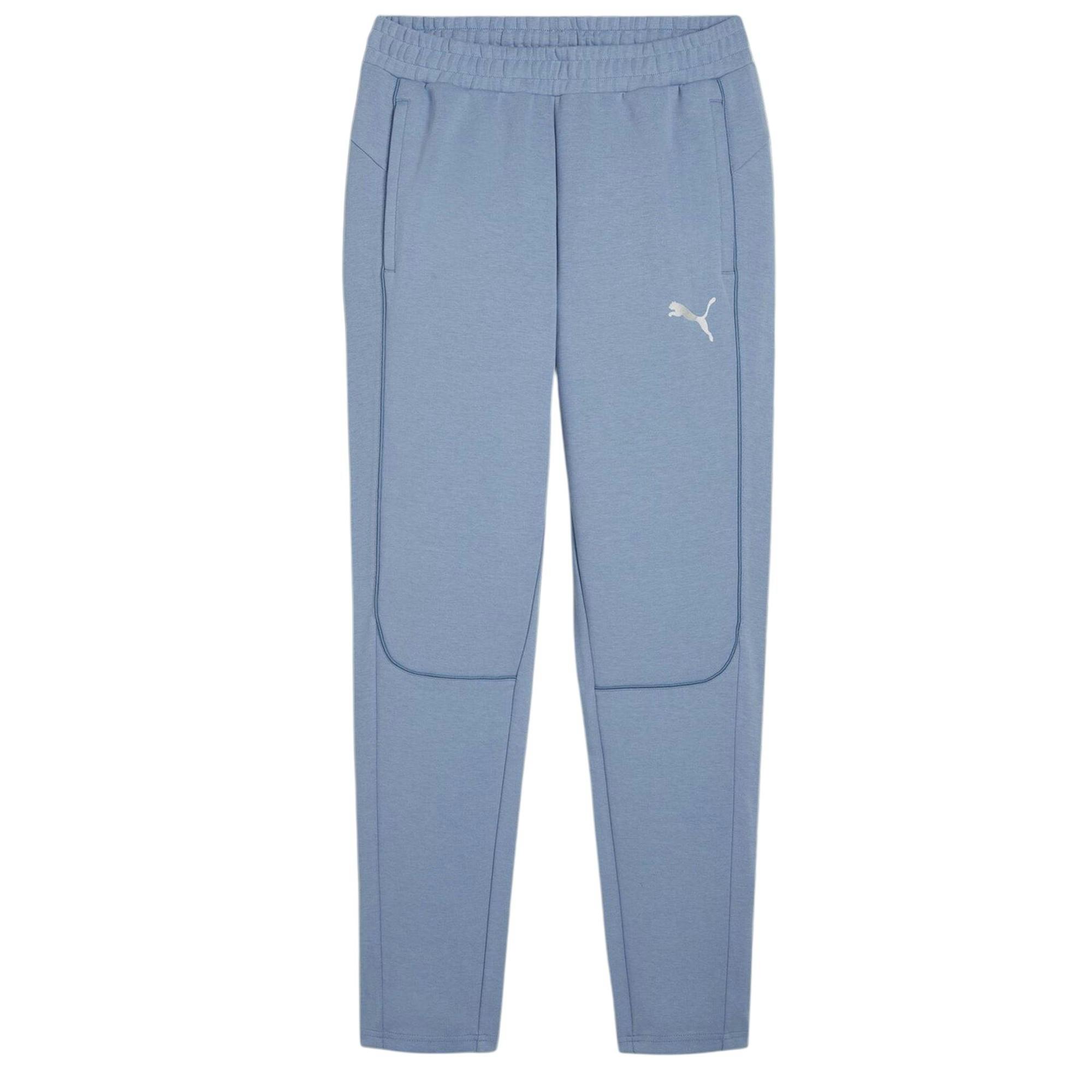 Puma Men's Blue Teamfinal Casuals Jersey Athletic Joggers - Xl R - 54% Bci Cotton/24% Polyester/22% Recycled Cotton