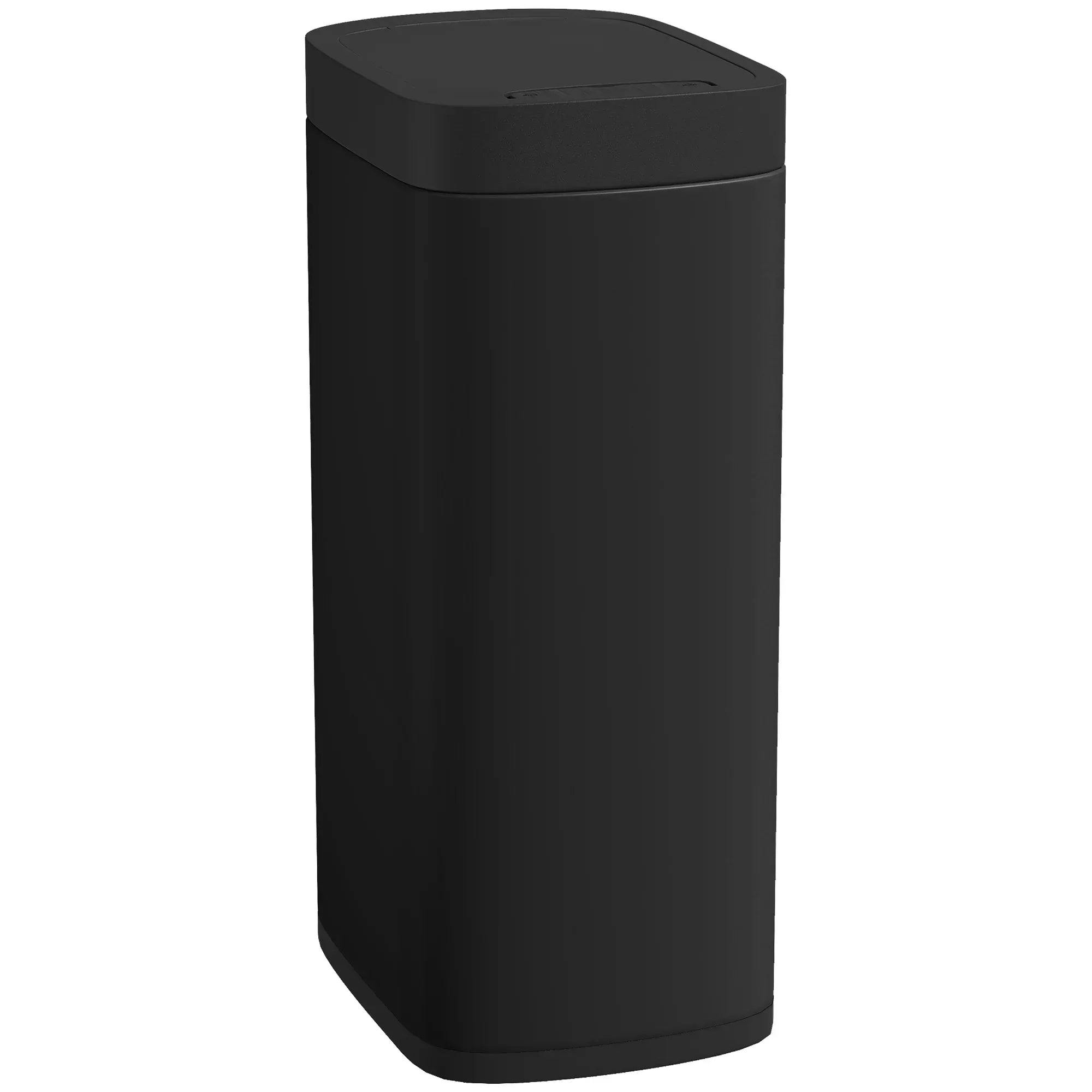 Rackhams Black 50L Sensor Bin, Automatic Kitchen Bin, Manual Override, Battery Operated, Inner-Bucket-Free, For Kitchen, Bedroom,