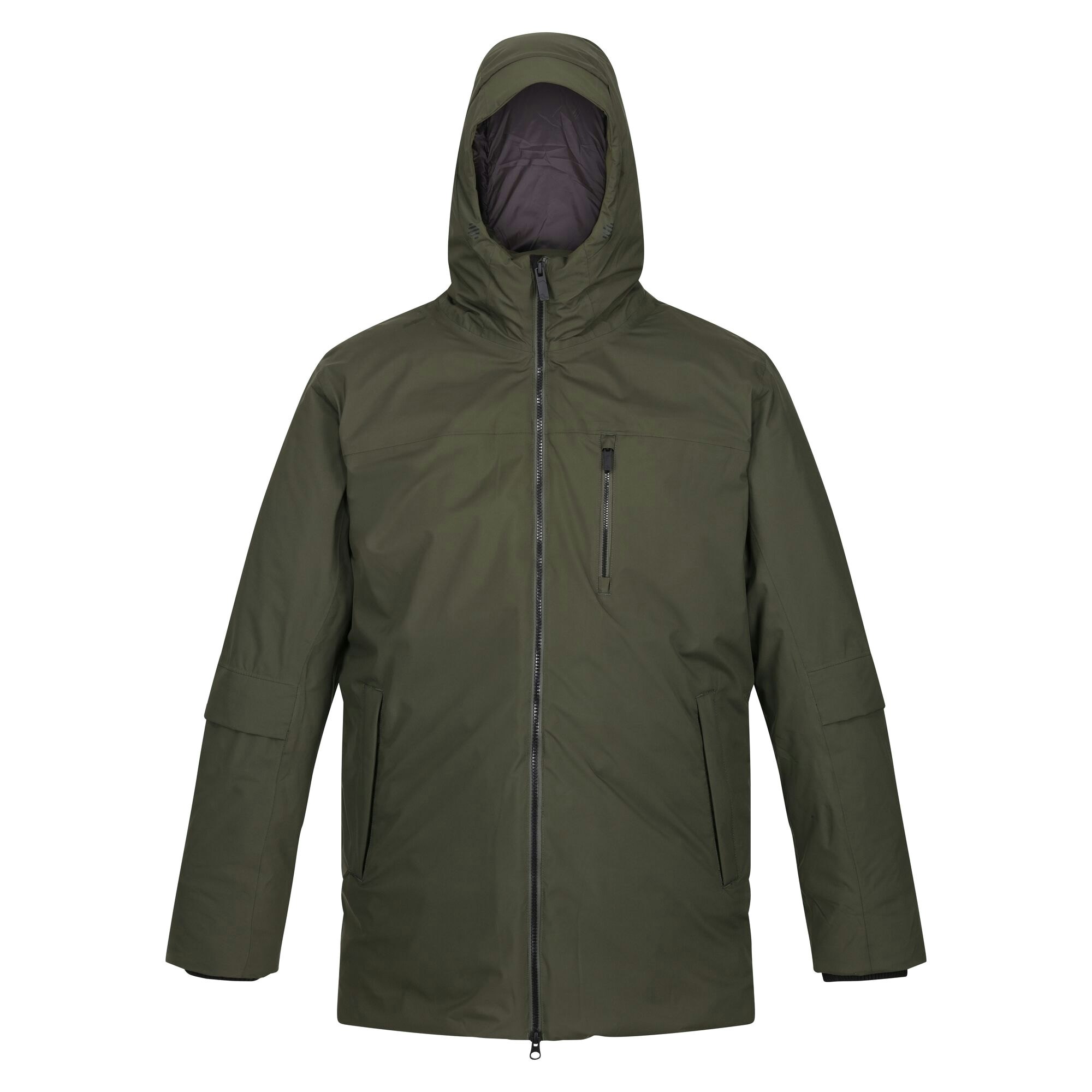 Regatta Men's Dark Yewbank Ii Parka - Khaki - Khaki - Large