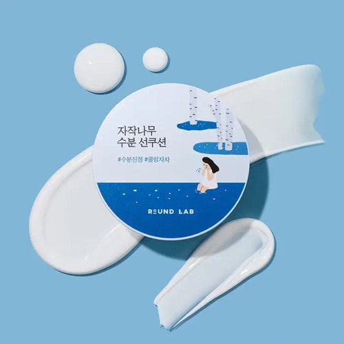 Round Lab Birch Juice Moisturising Sun Cushion Spf50+ Pa++++ 15G
