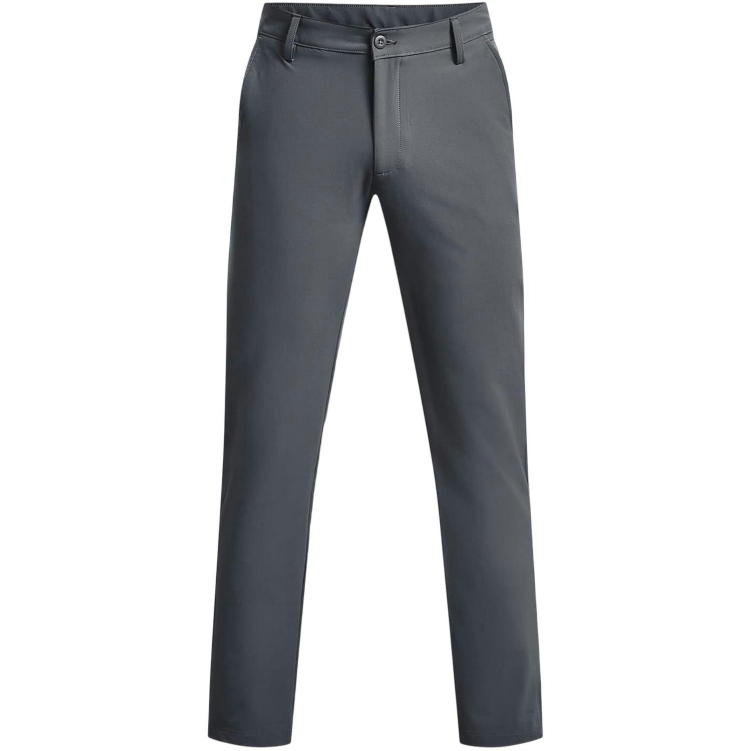 Under Armour Men's Gray Tech Trousers - Frost - 36L - Frost - 100% Polyester