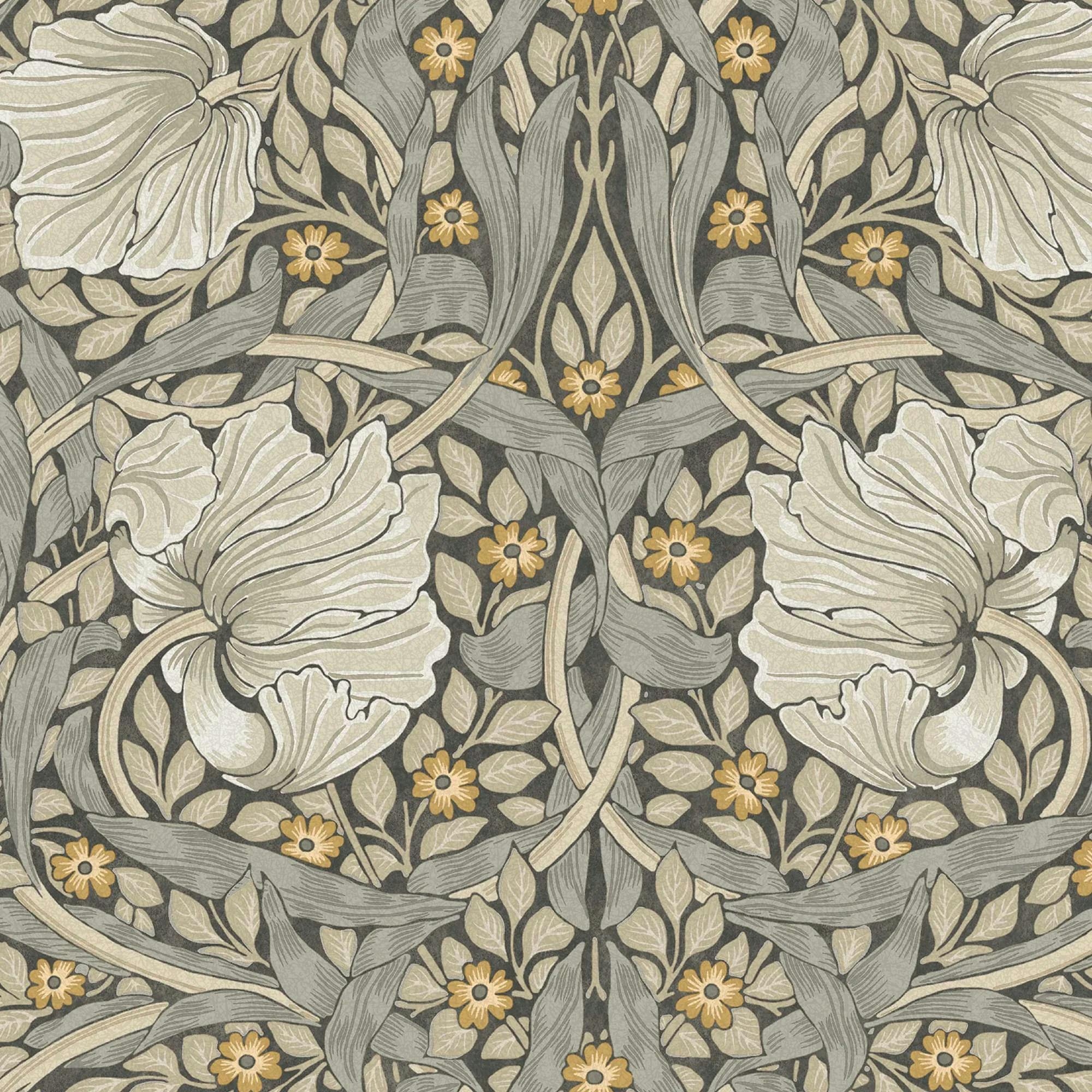 William Morris At Home Grey Pimpernel Wallpaper |