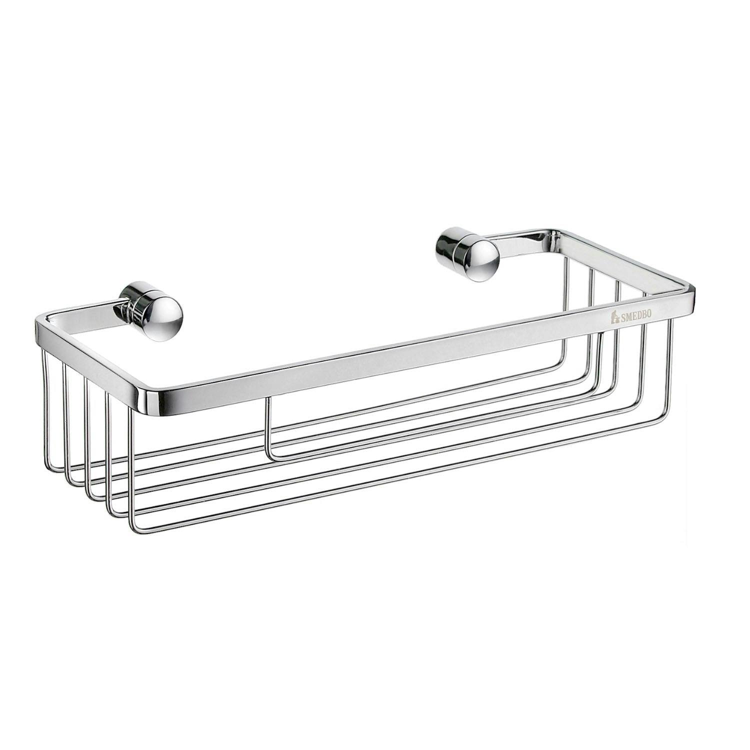 Rackhams Polished Chrome Shower Basket