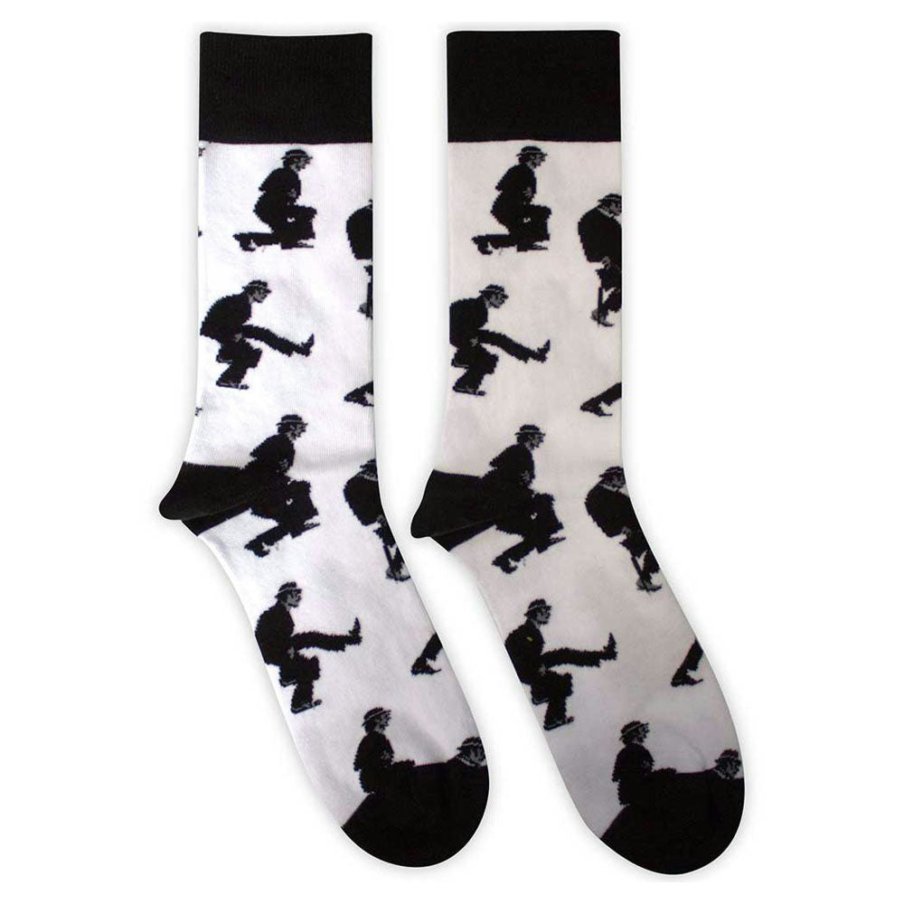 Paradiso Clothing Unisex White Monty Python Silly Walks Ankle Socks