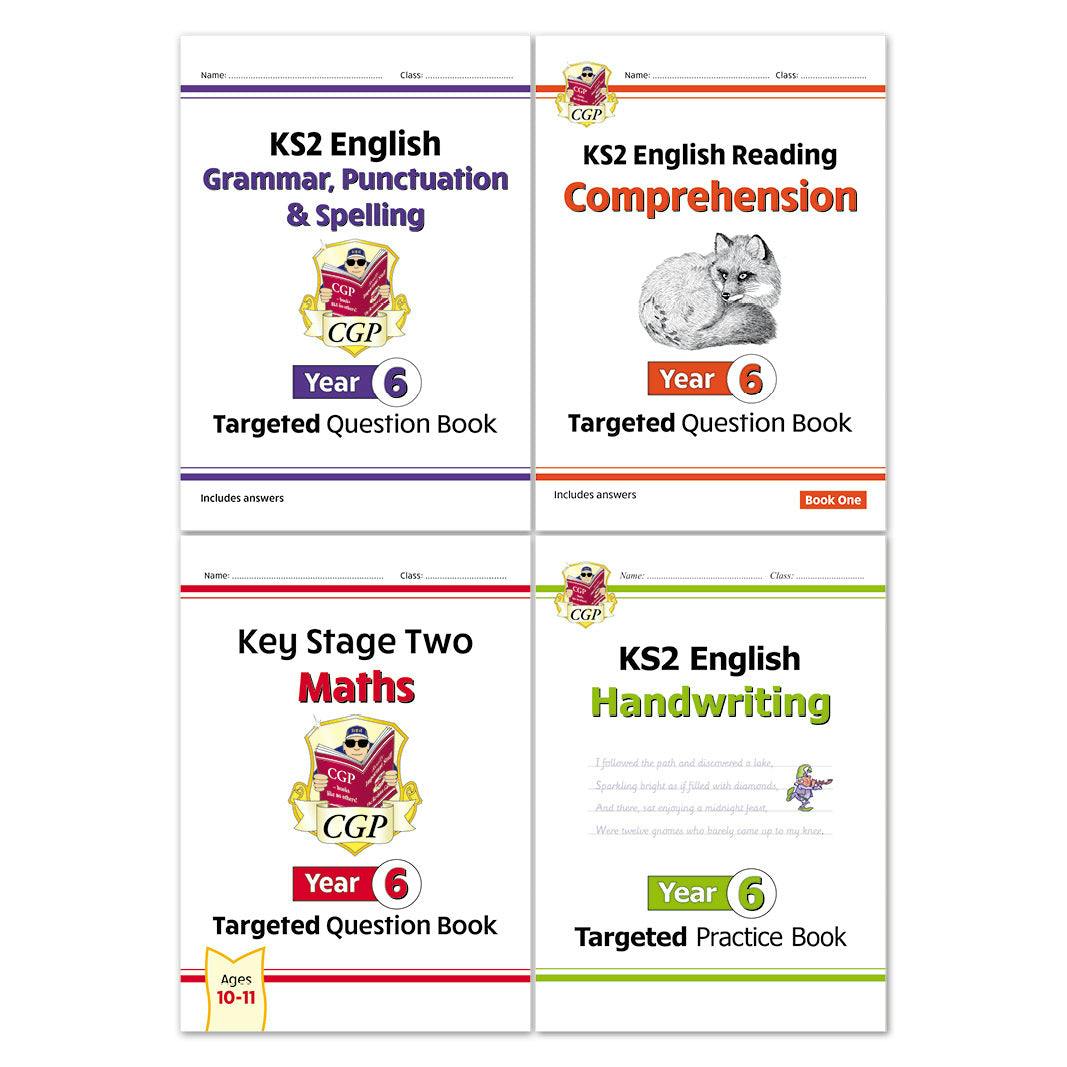 CGP KS2 Year 6 Targeted Question Bundle 4 Books Collection Set - Ages 10-11 - PB - Image 5