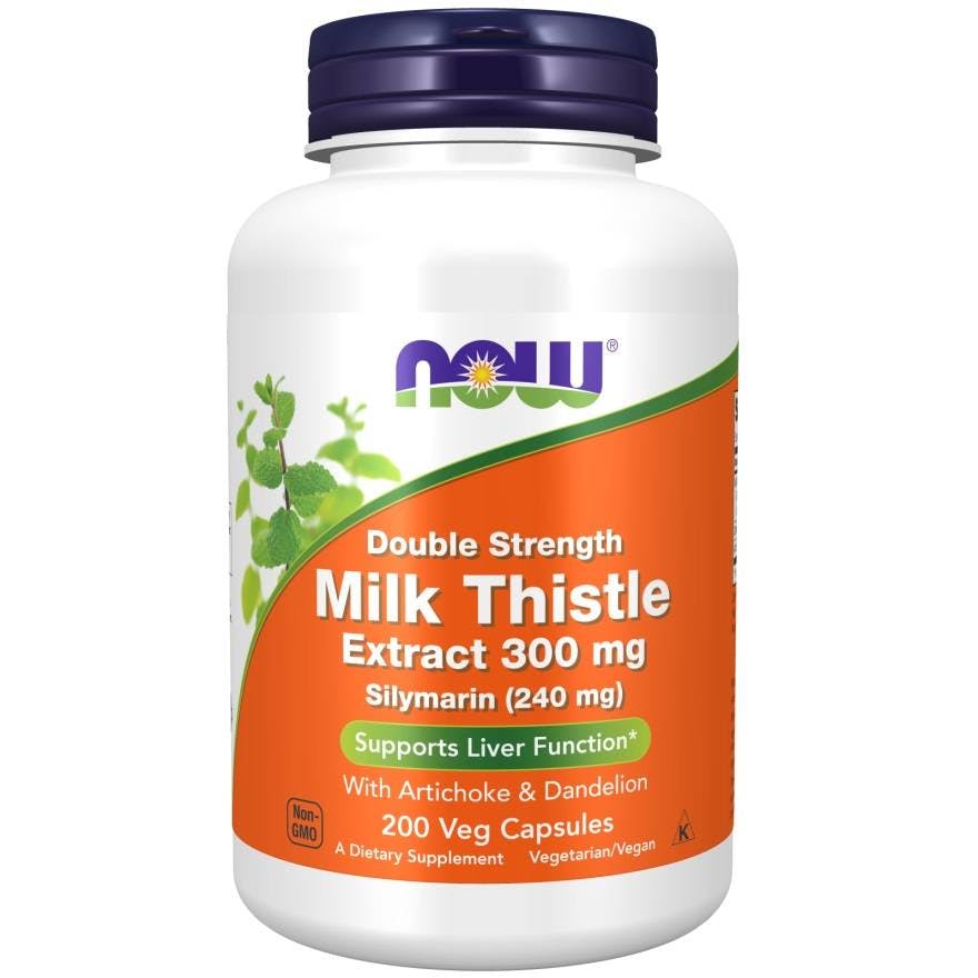 Now Foods Double Strength Silymarin 300Mg, 200 Veg Capsules - Image 7
