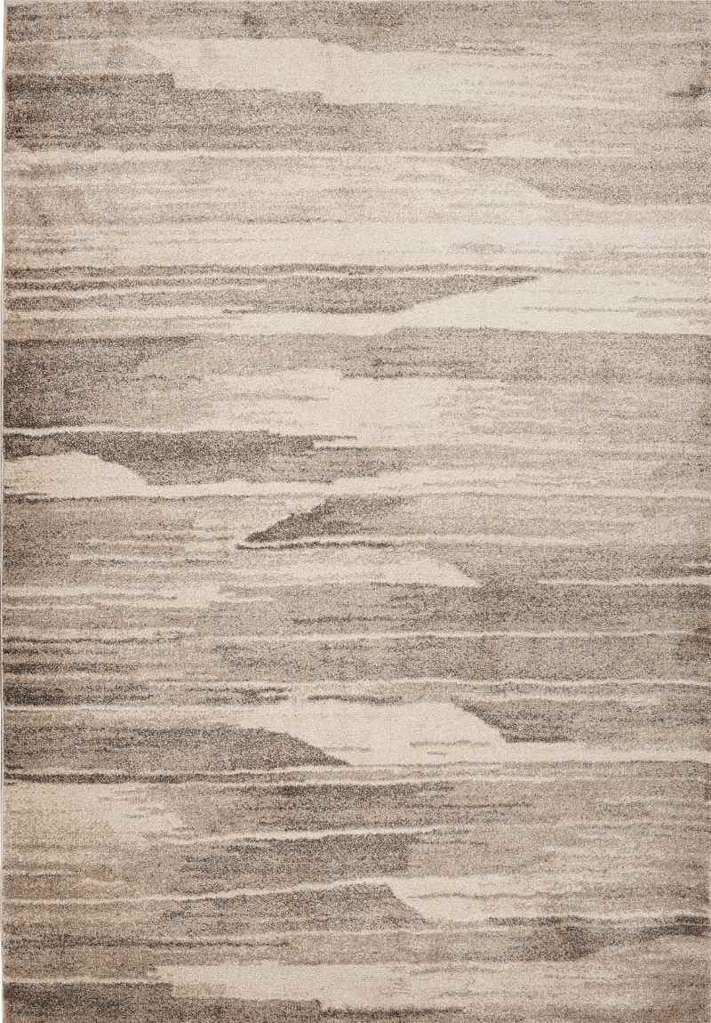 The Rugs Beige Freya Abstract Rug – Soft Neutral Tone - 140X200 Cm