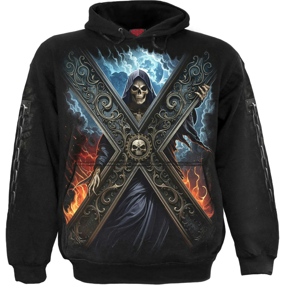 Spiral Direct Black Crossed Over - Hoody - Xxl