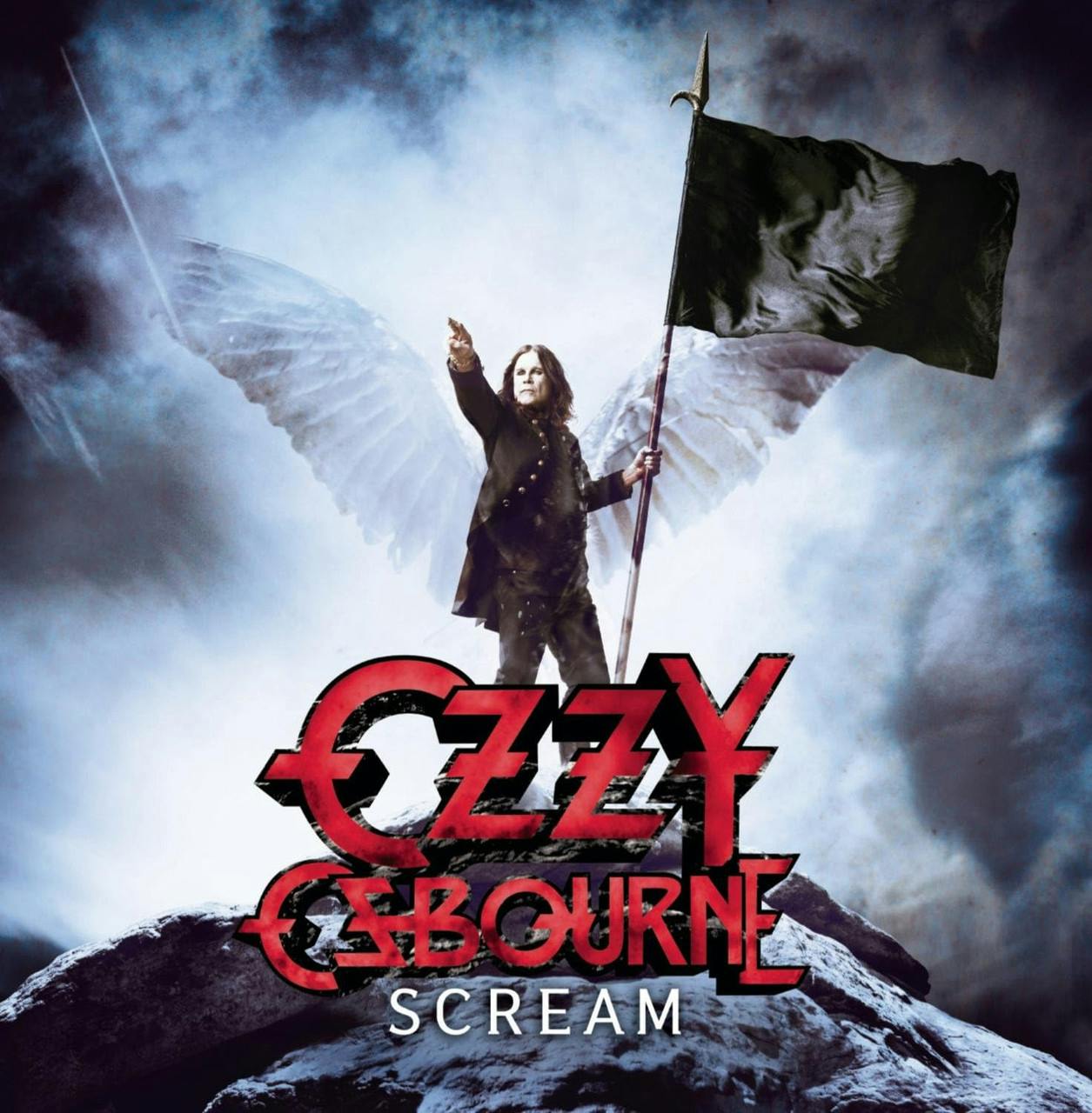 Eyesore Merch Black Ozzy Osbourne 'Scream' Cd Jewel Case