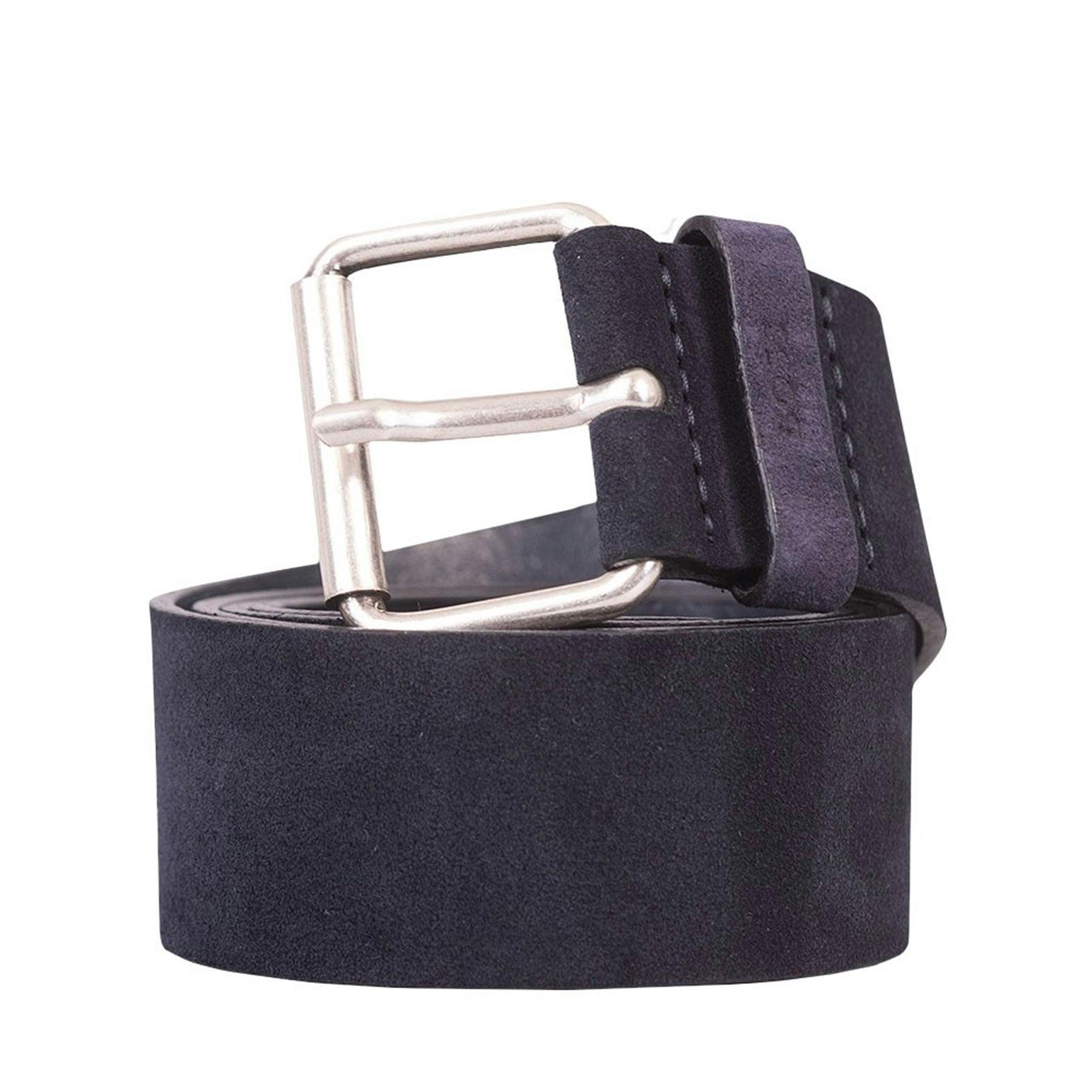Boss Dark Serge Sd Suede Belt - Navy - 100