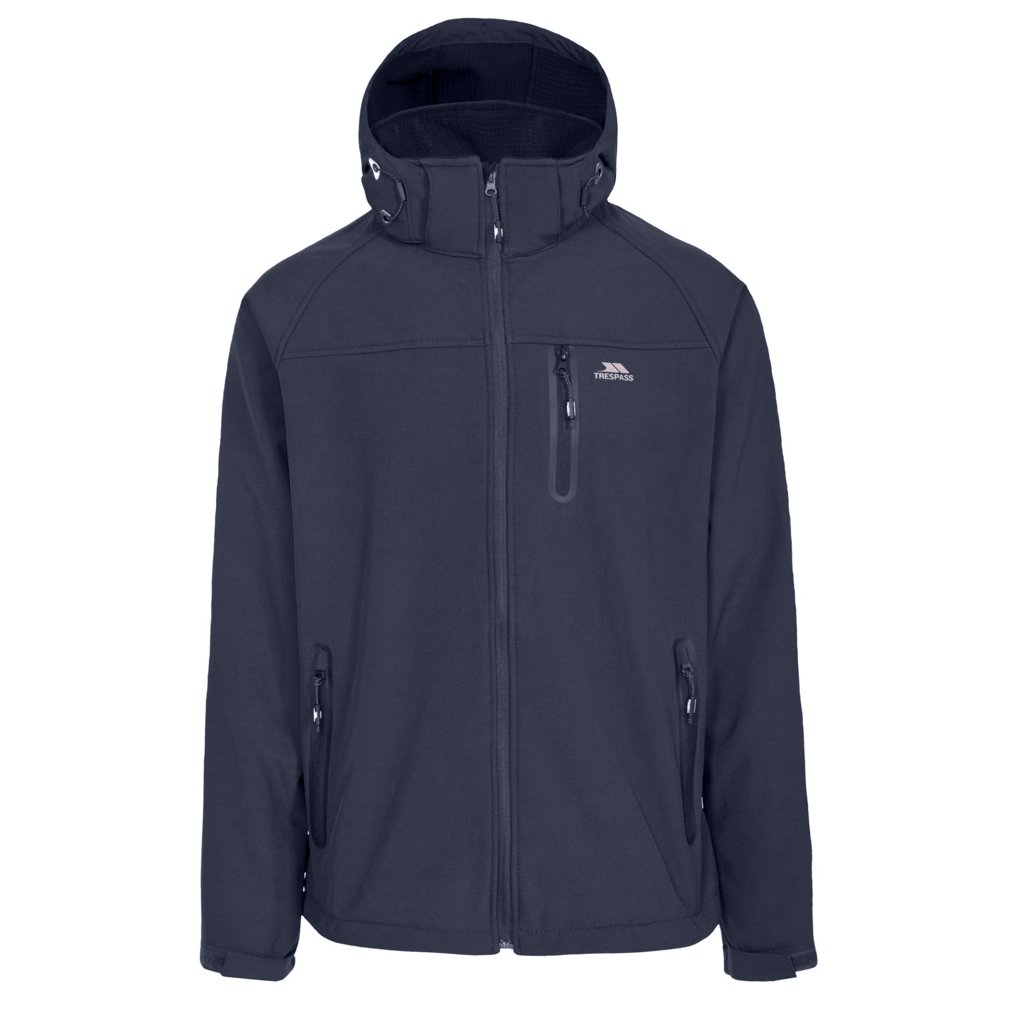 Trespass Mens Accelerator II Waterproof Softshell Jacket - Navy - Navy - XXS