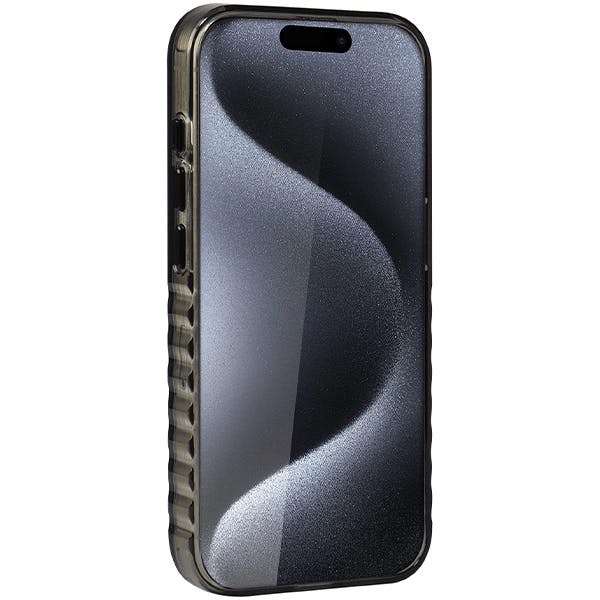Audi Black Iml Big Logo Hard Case With Magsafe For Iphone 15 Pro Max 6.7" - Au-Imlmip15pm-Q5/D2-Bk
