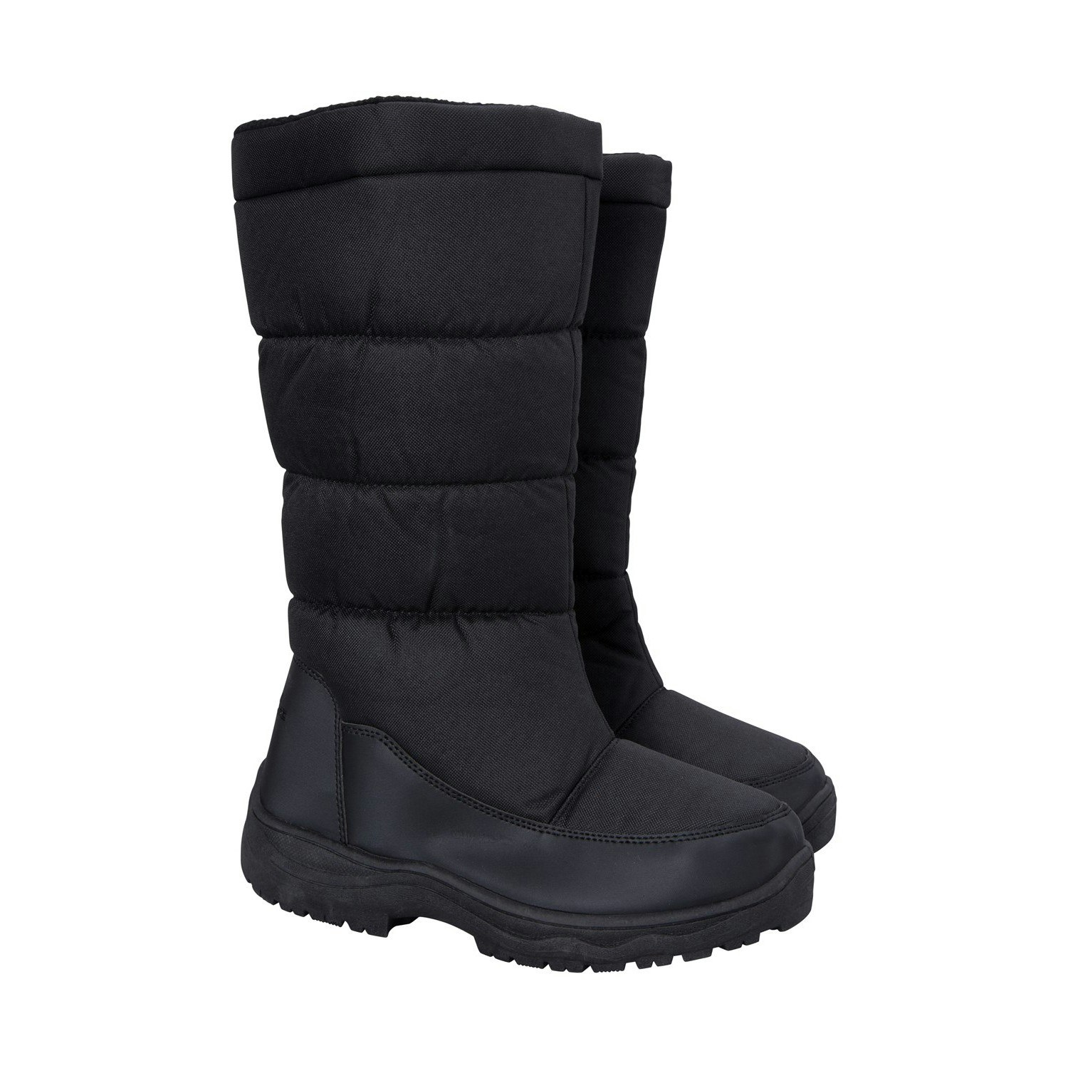 Mountain Warehouse Women's Black / Icey Long Snow Boots - 6 Uk
