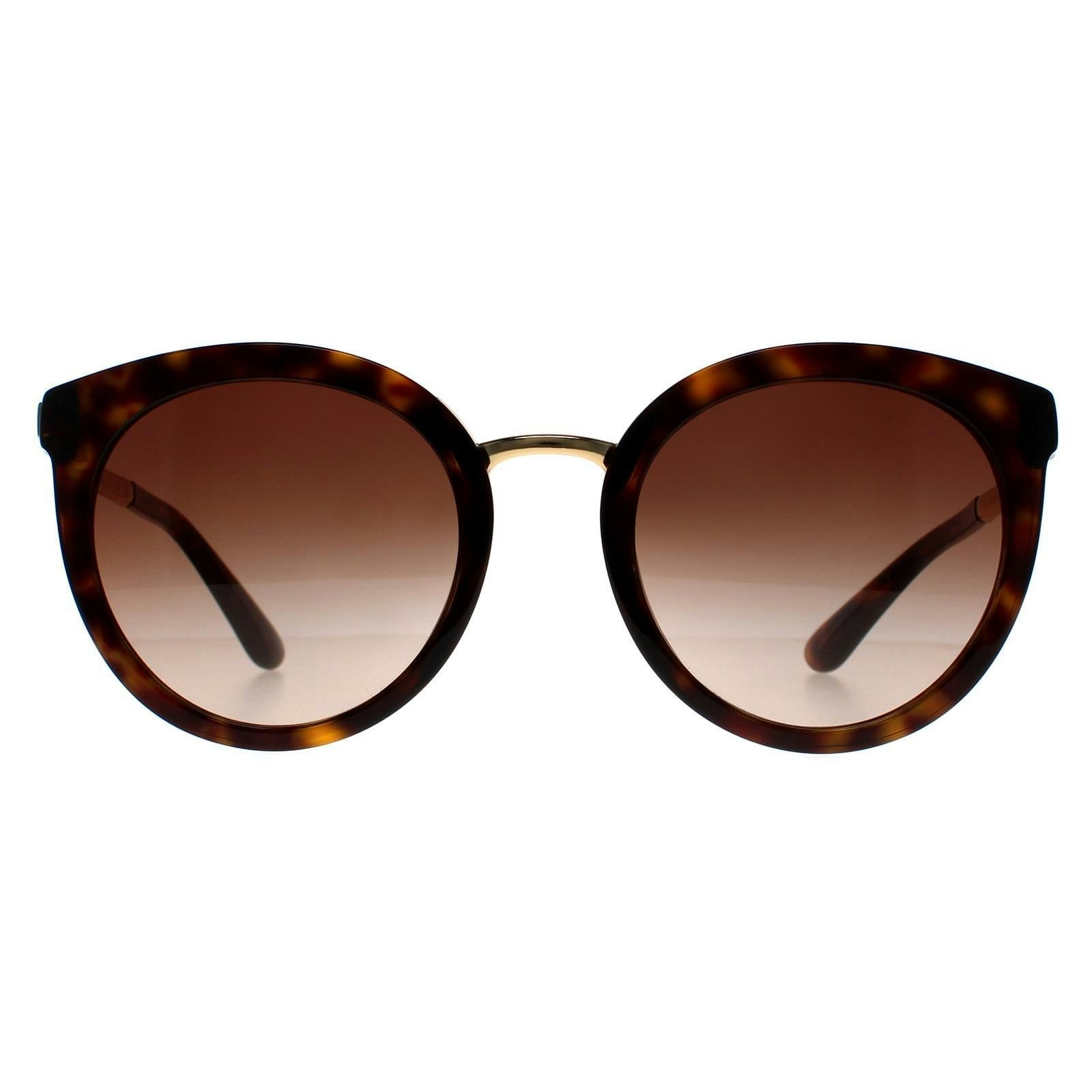 Dolce & Gabbana Sunglasses 4268 502/13 Dark Havana Brown Gradient - Image 9