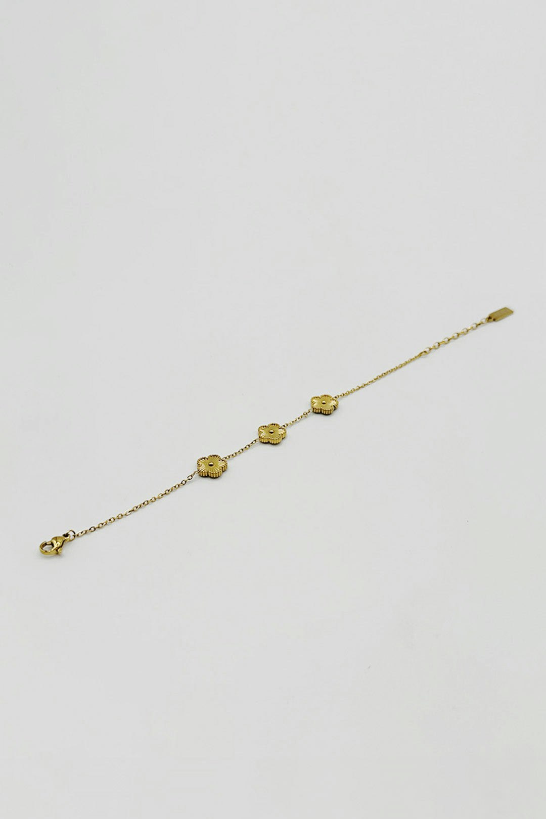 Svnx Gold Floral Bracelet In - One Size