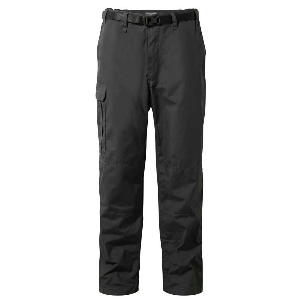 Craghoppers Men's Black Kiwi Classic Trousers - Pepper - Pepper - 26R
