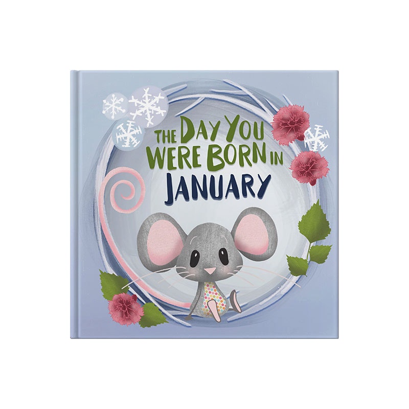 From You To Me The Day You Were Born In January Newborn Gift Book
